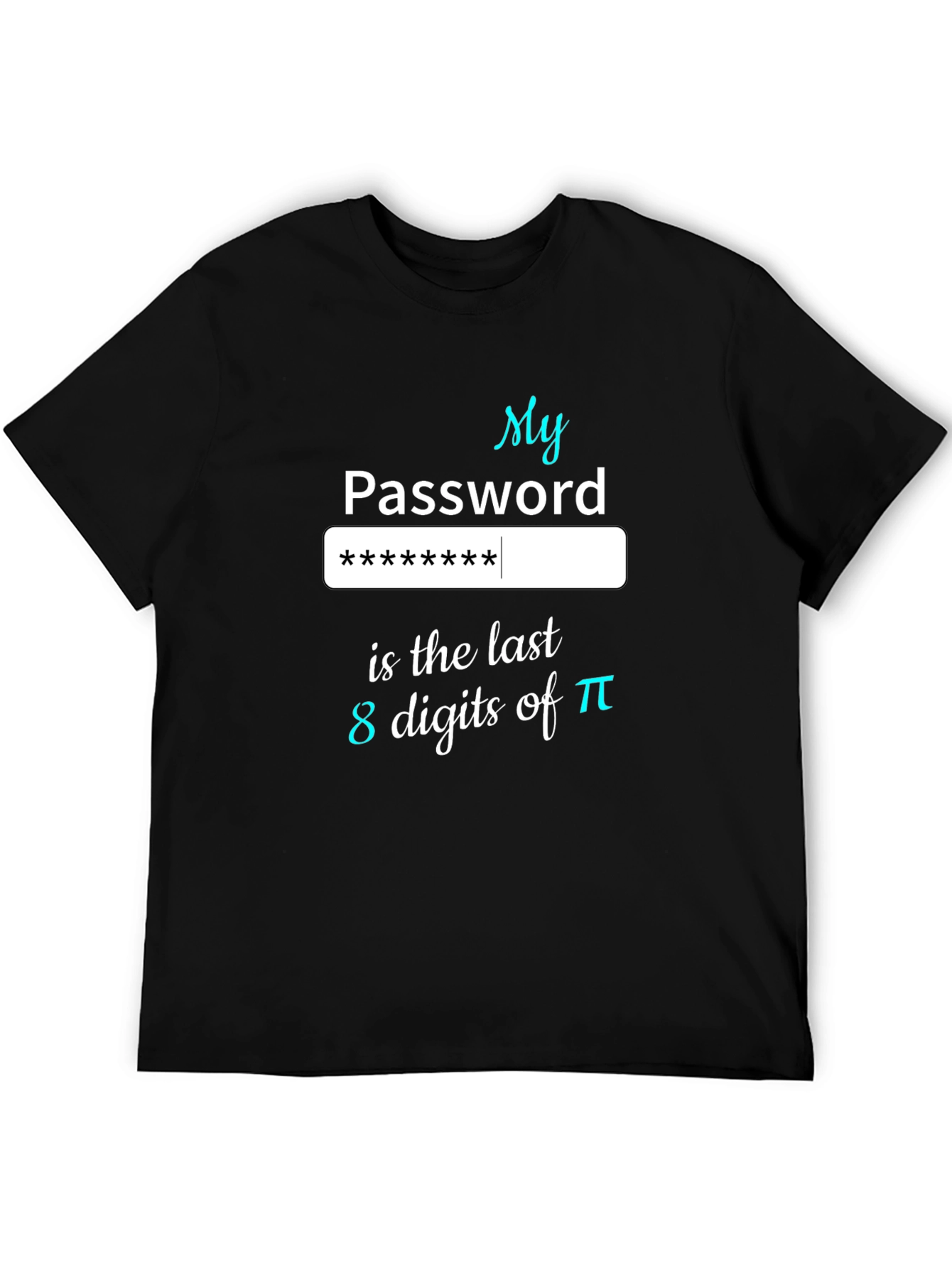 Funny Pi Password T-Shirt