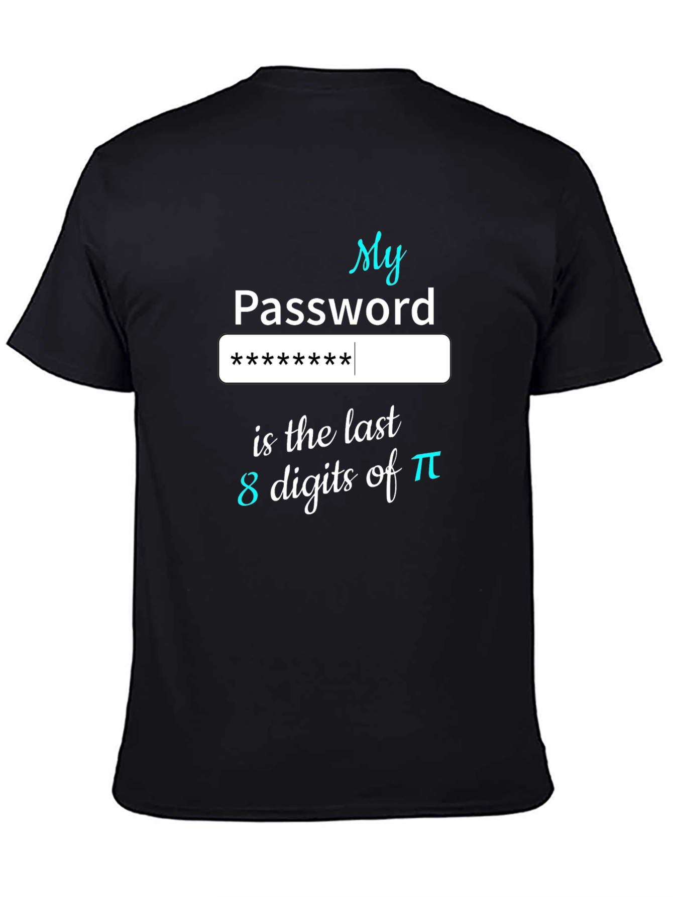 Funny Pi Password T-Shirt