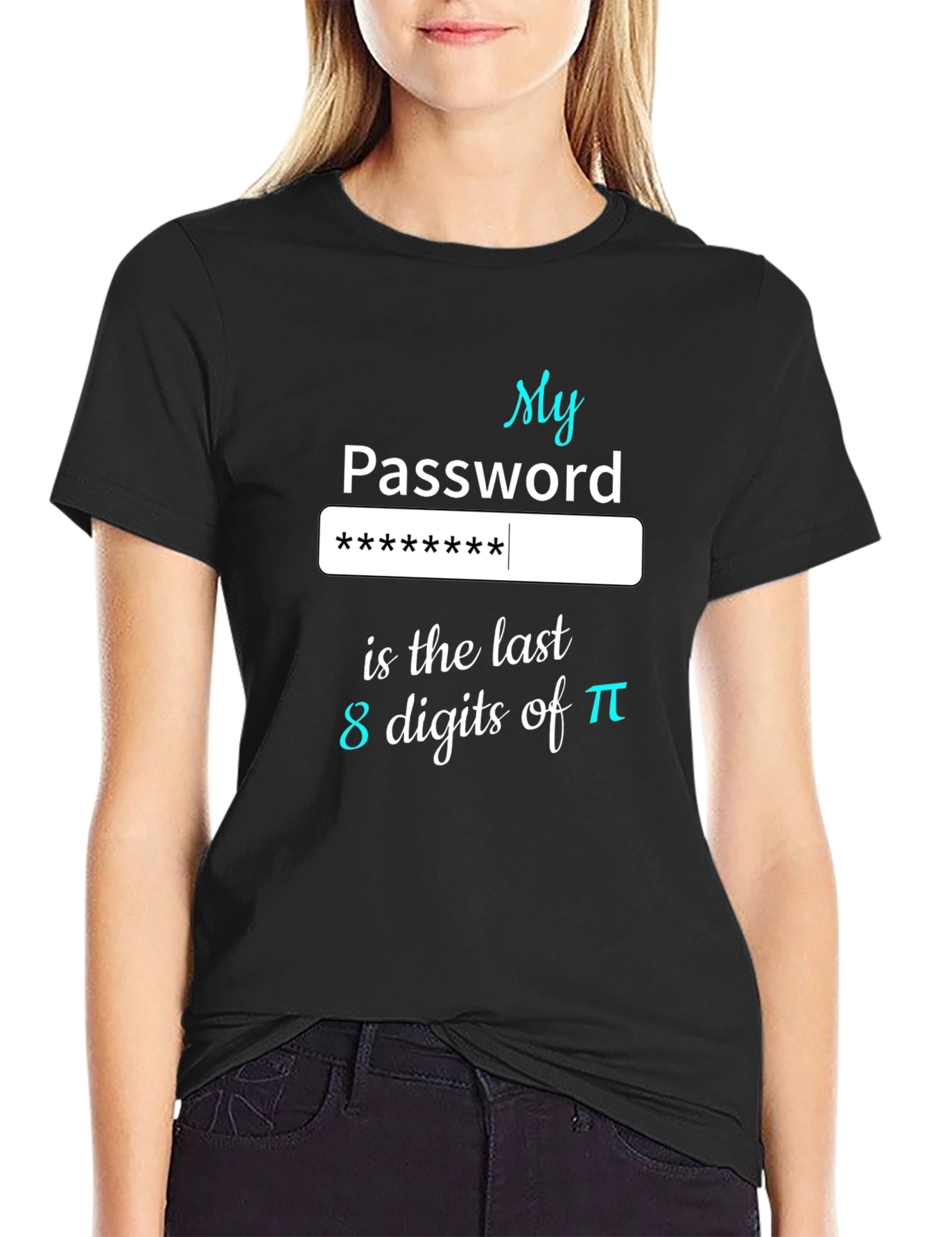 Funny Pi Password T-Shirt