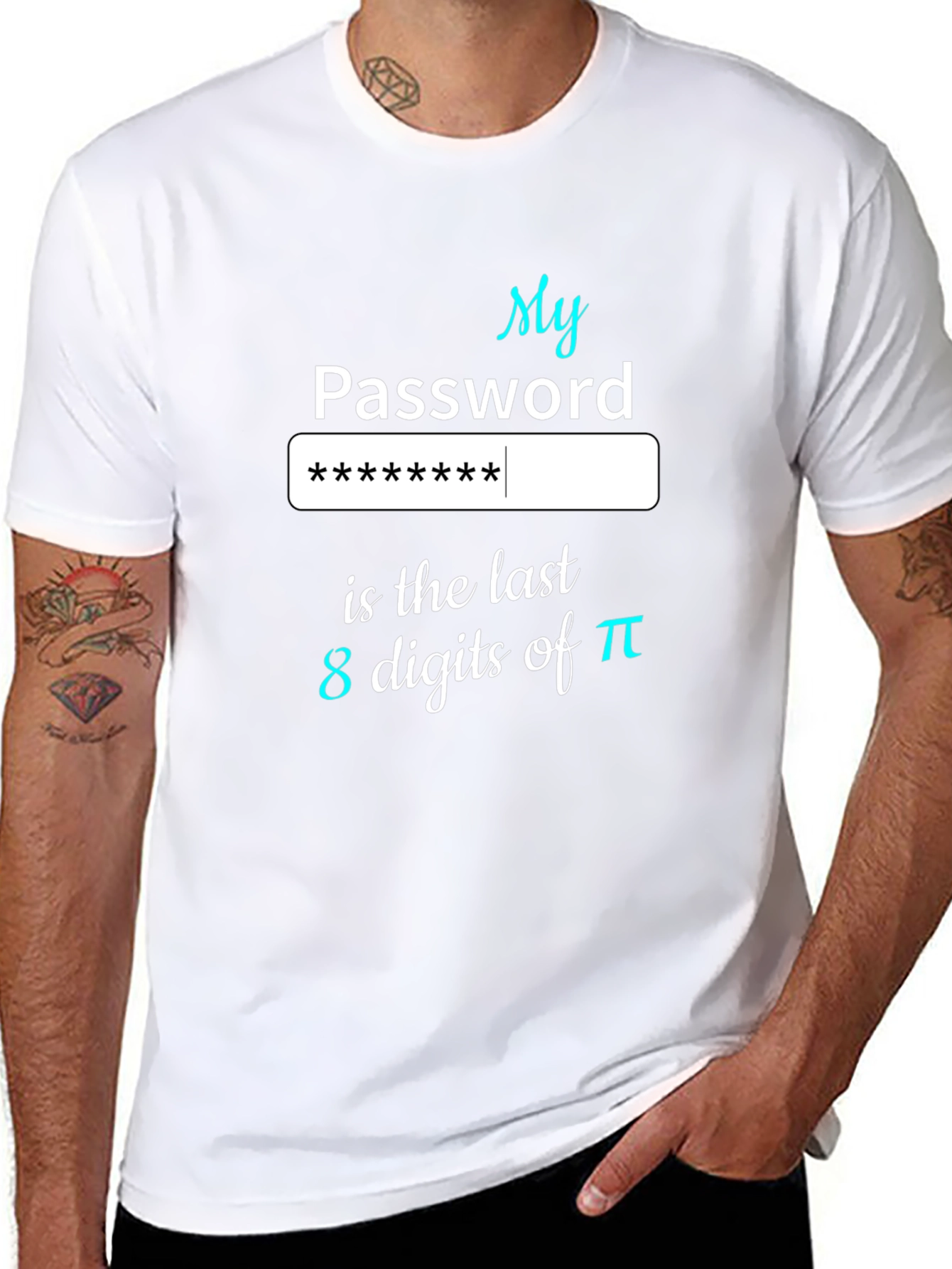 Funny Pi Password T-Shirt