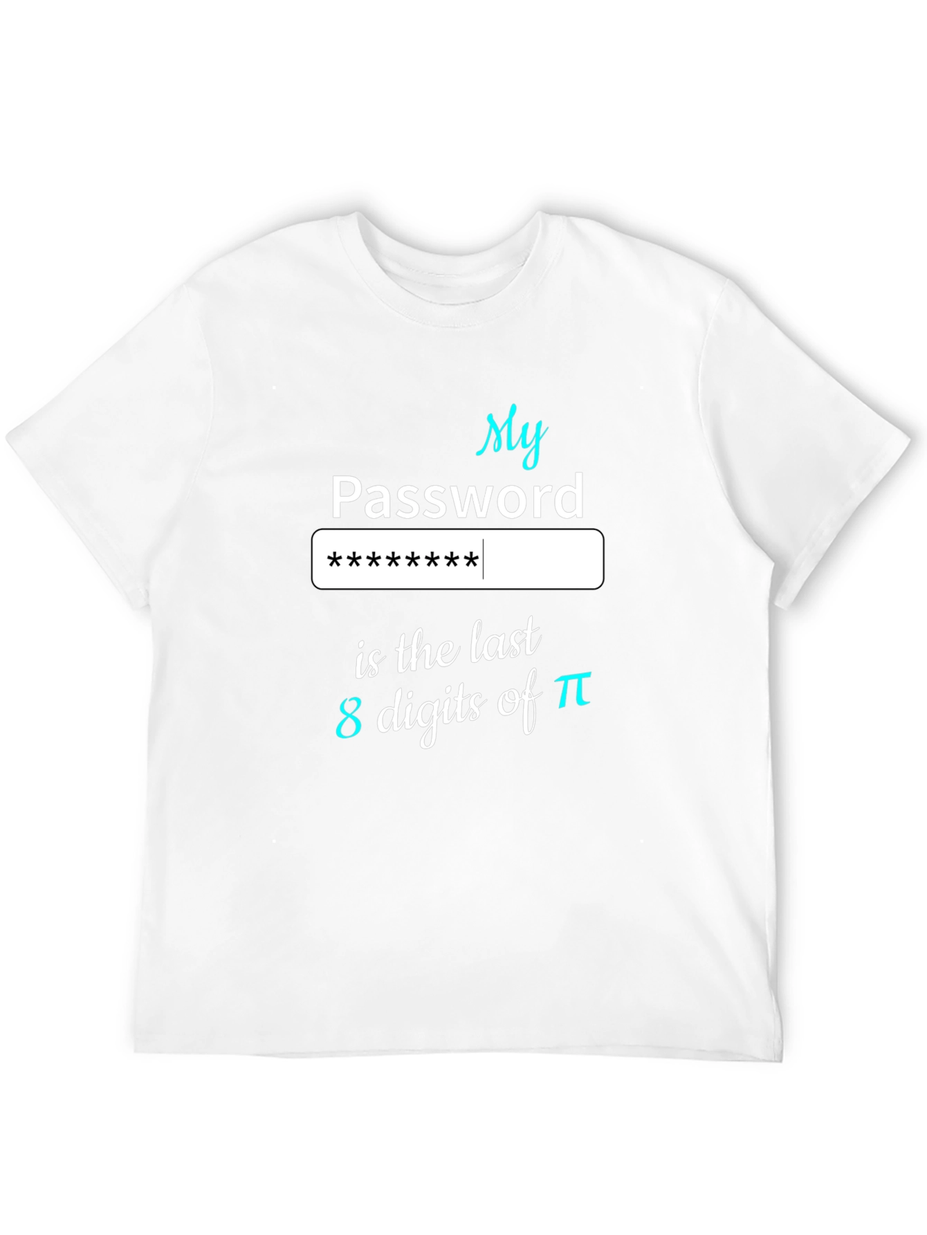 Funny Pi Password T-Shirt