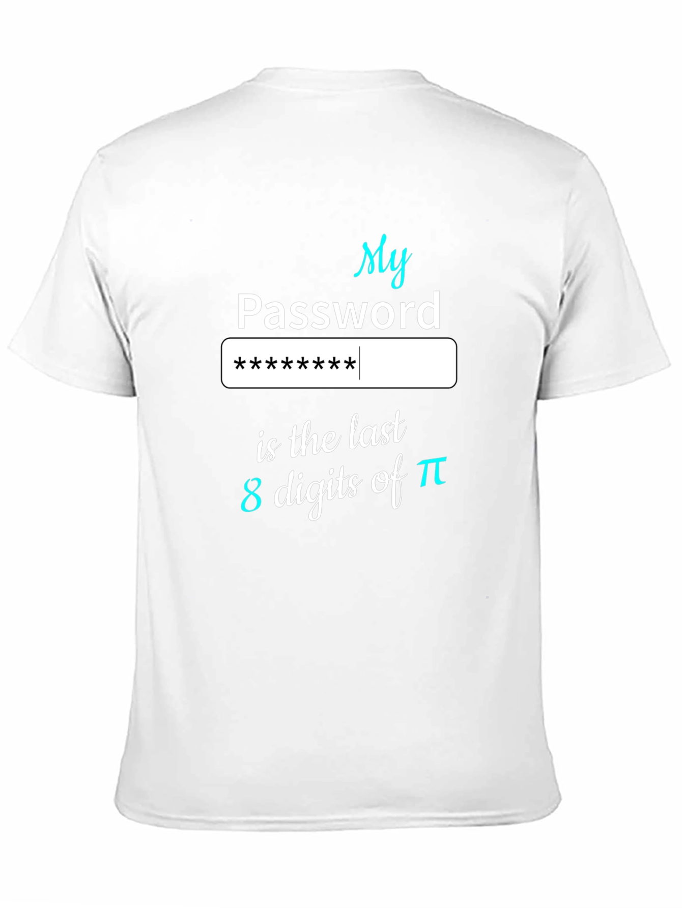 Funny Pi Password T-Shirt