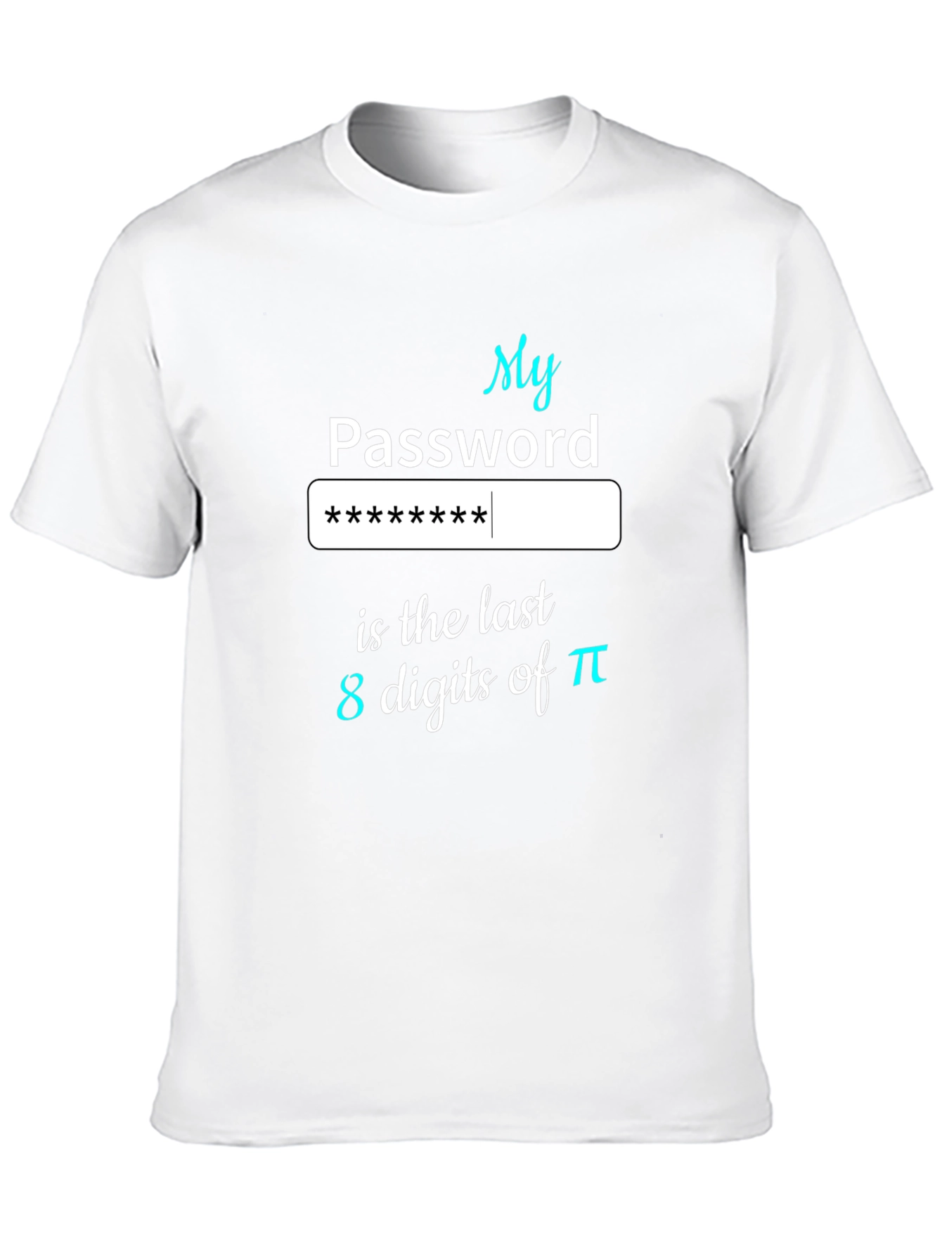Funny Pi Password T-Shirt