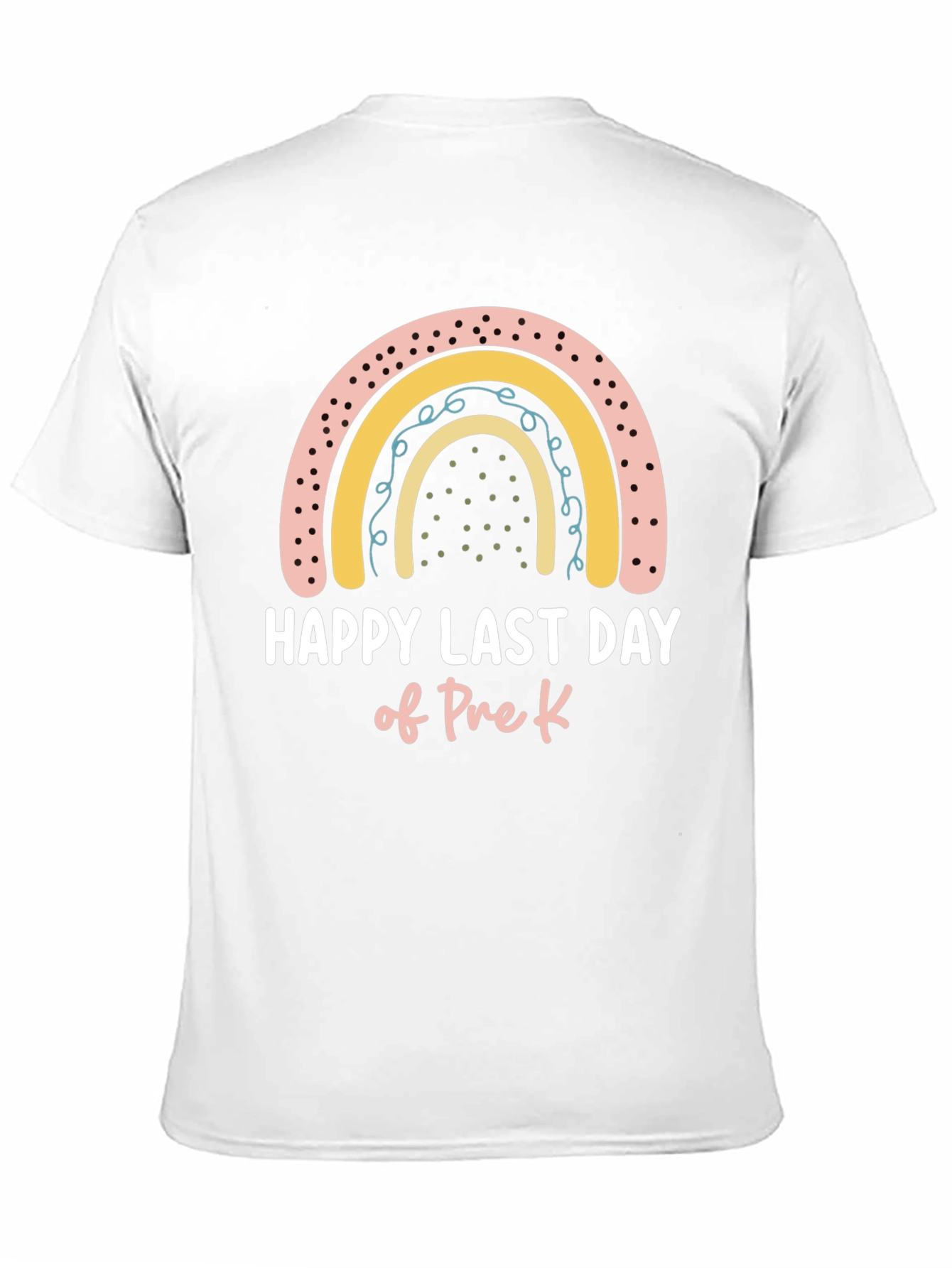 Happy Last Day of Pre-K Rainbow T-Shirt