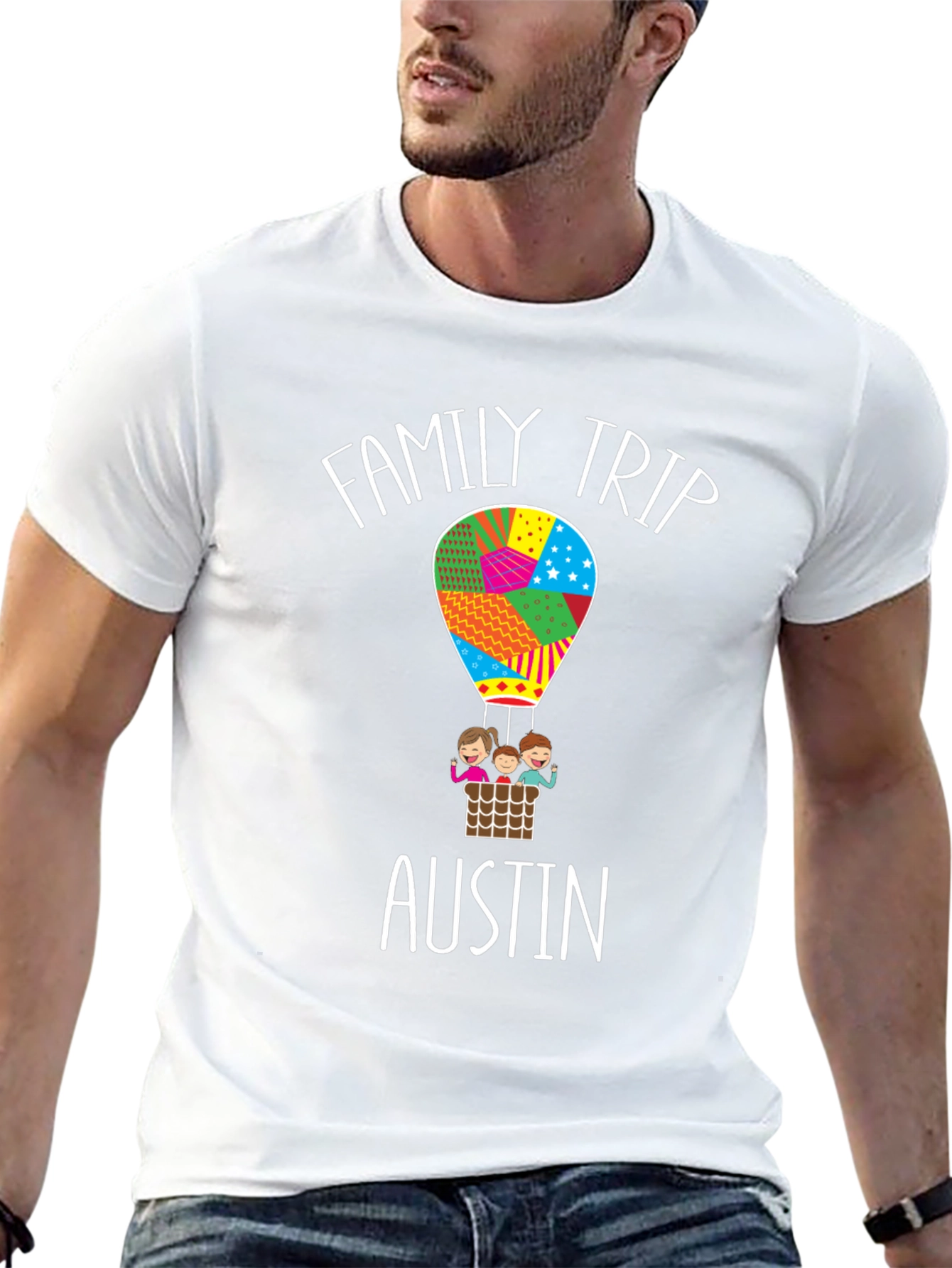 Family Trip Austin Souvenir T-Shirt