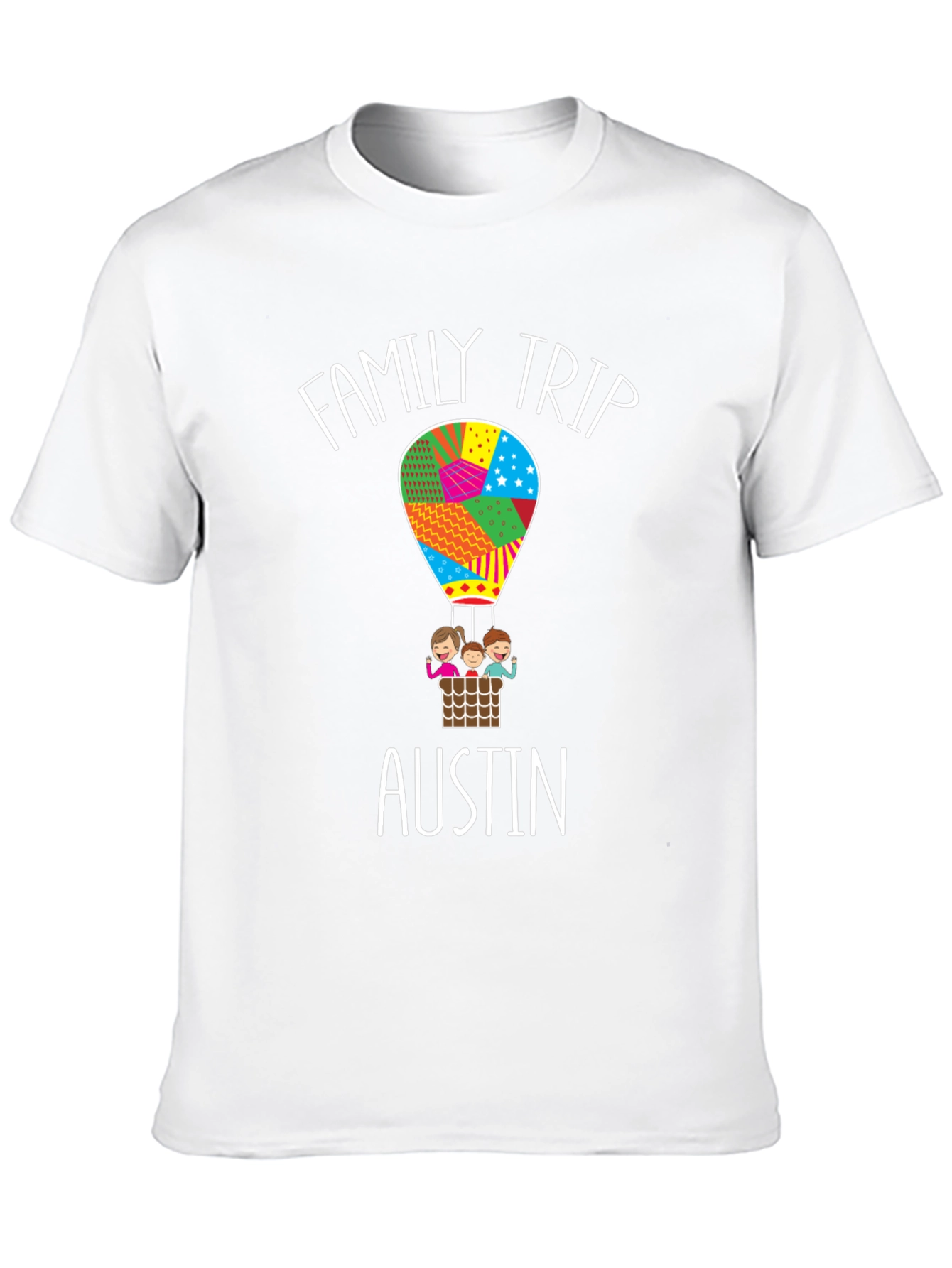 Family Trip Austin Souvenir T-Shirt