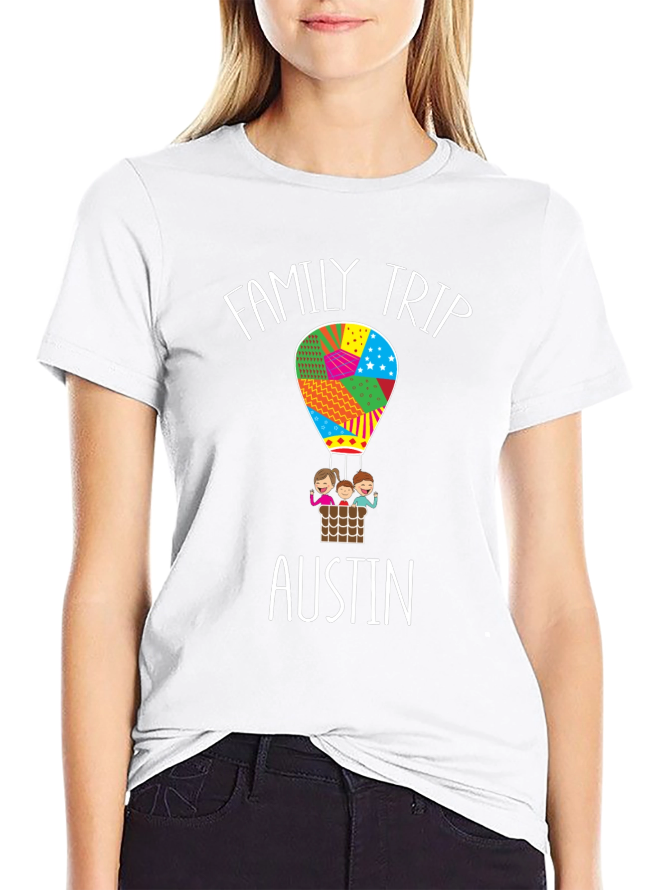 Family Trip Austin Souvenir T-Shirt