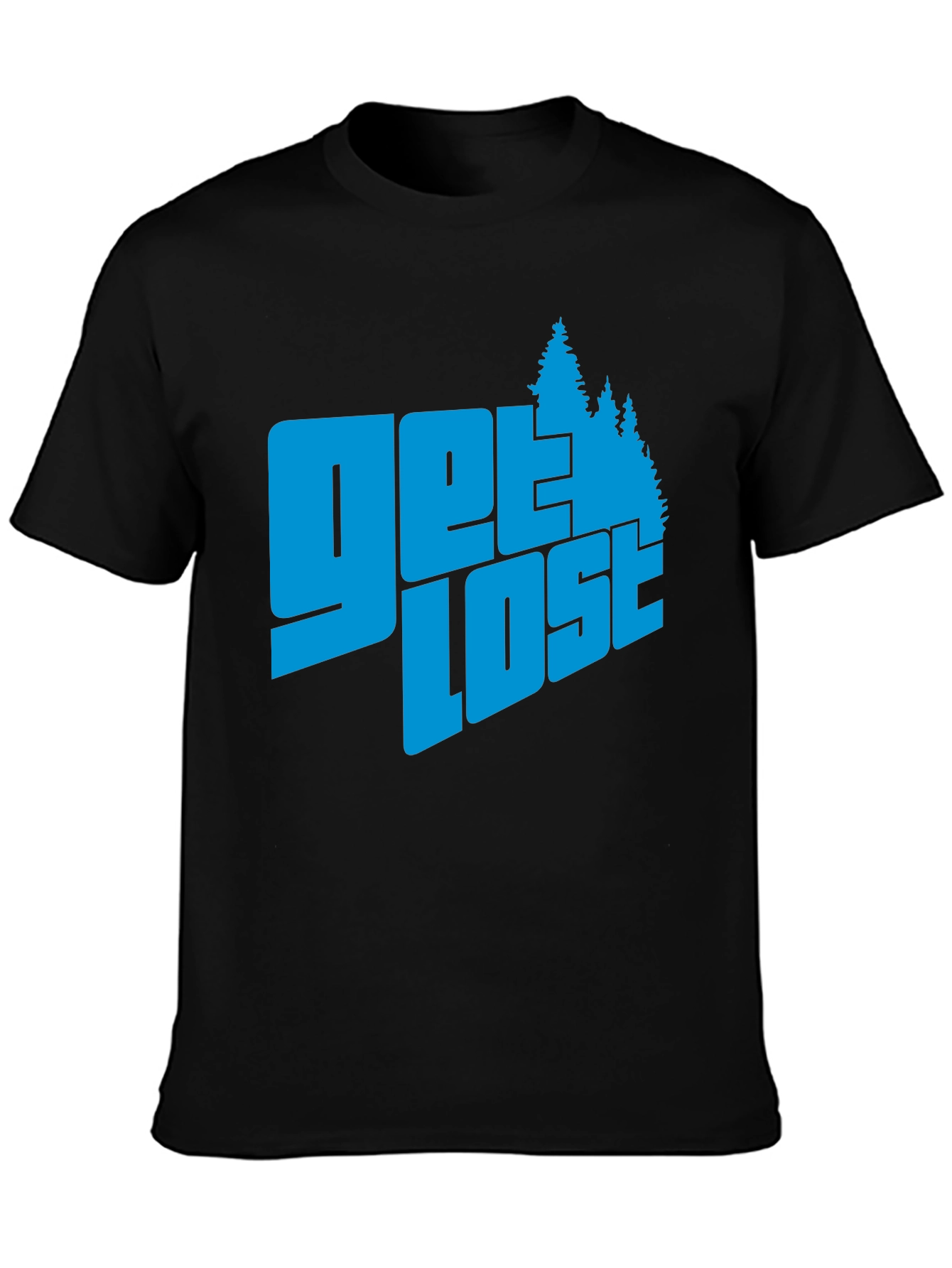 Get Lost Adventure T-Shirt - Tree Design