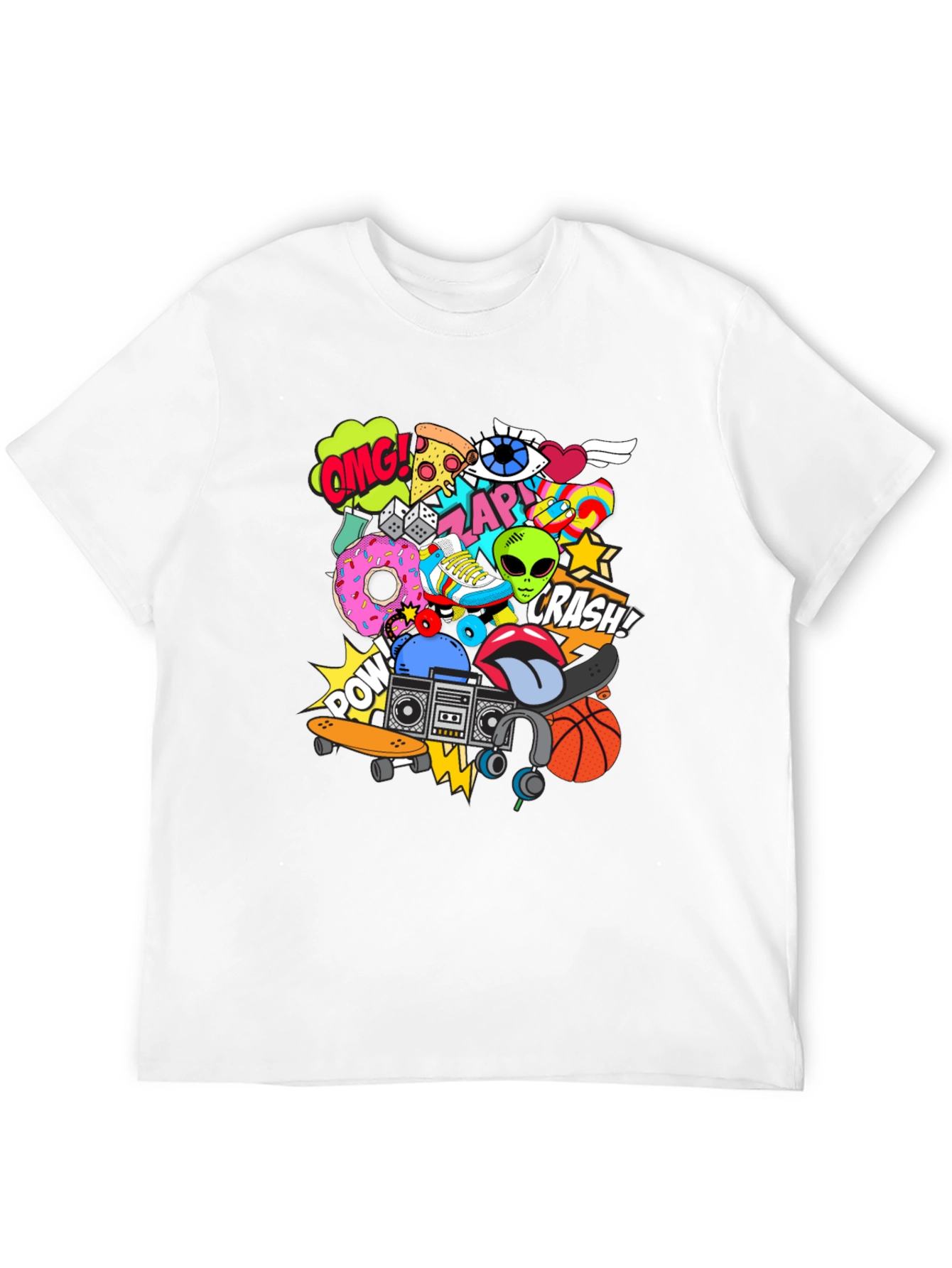 Funky Graphic Tee: Streetwear Style