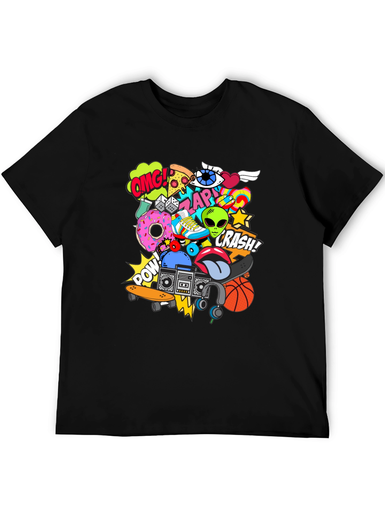 Funky Graphic Tee: Streetwear Style