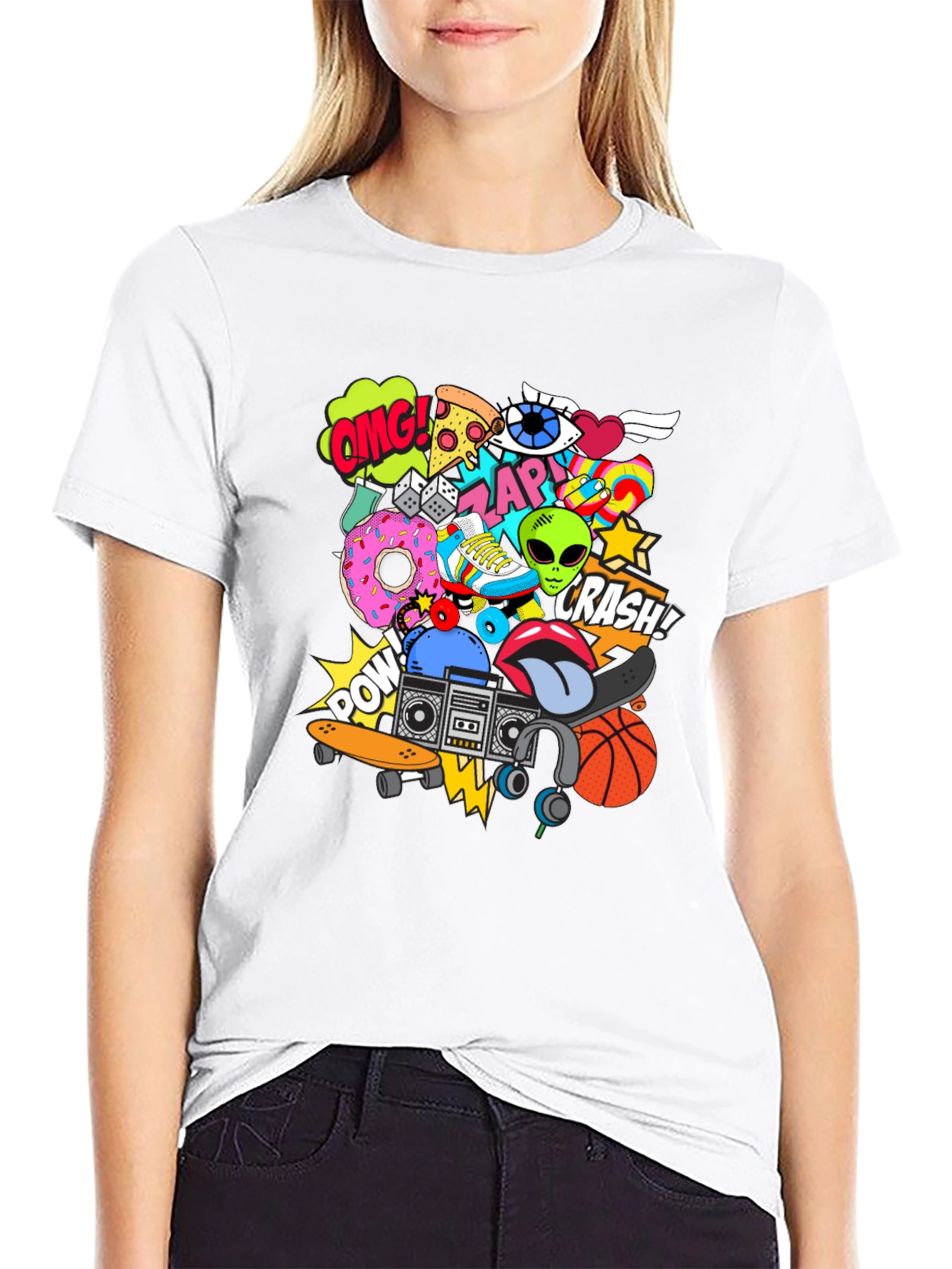 Funky Graphic Tee: Streetwear Style