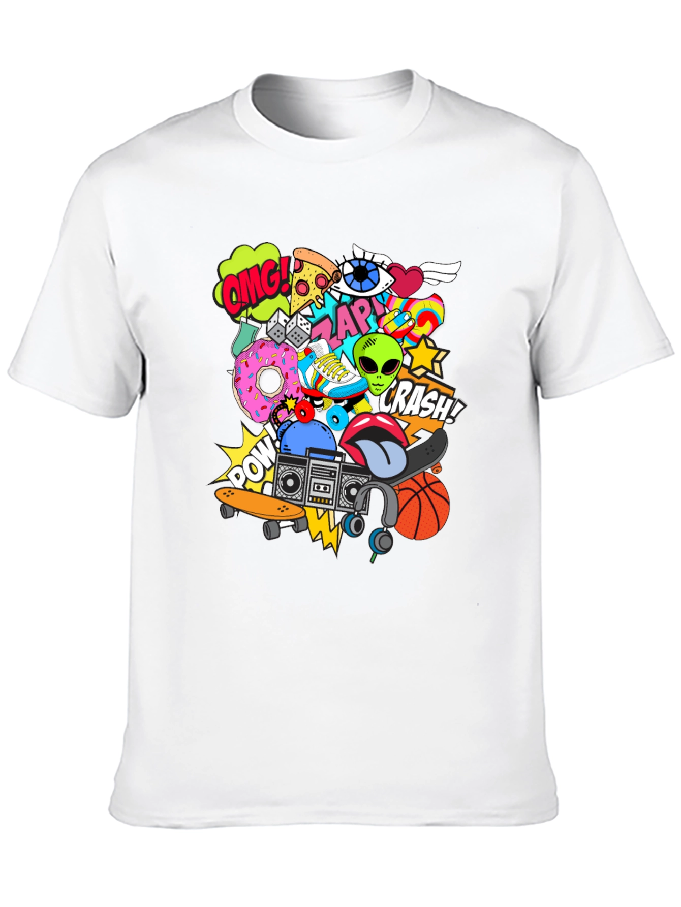 Funky Graphic Tee: Streetwear Style