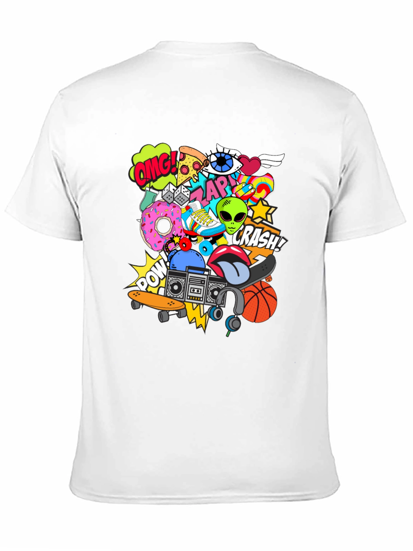 Funky Graphic Tee: Streetwear Style