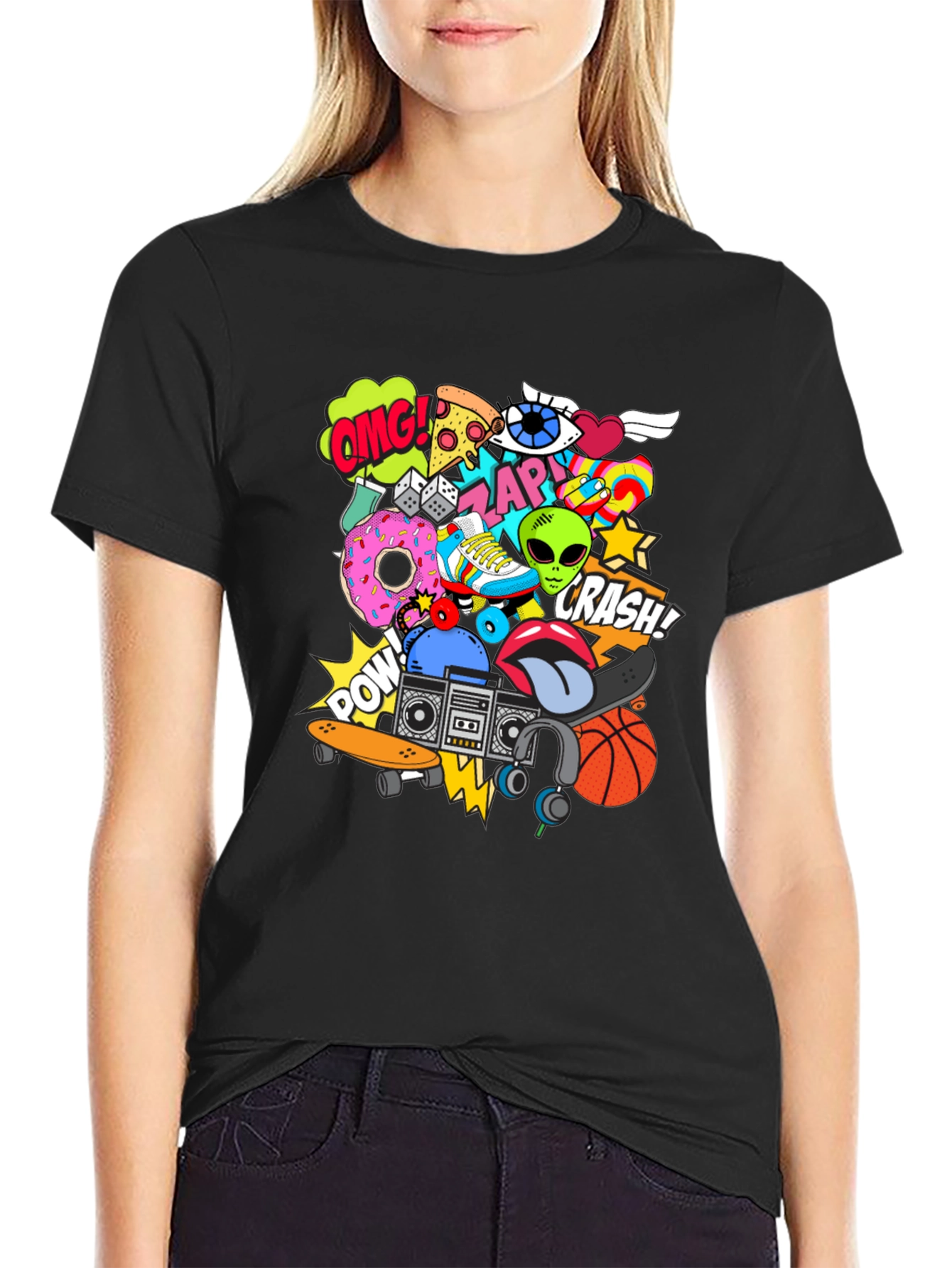 Funky Graphic Tee: Streetwear Style