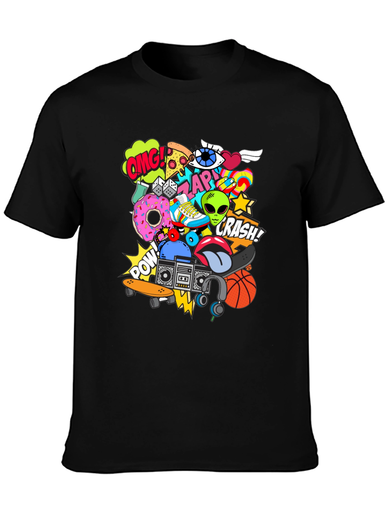 Funky Graphic Tee: Streetwear Style