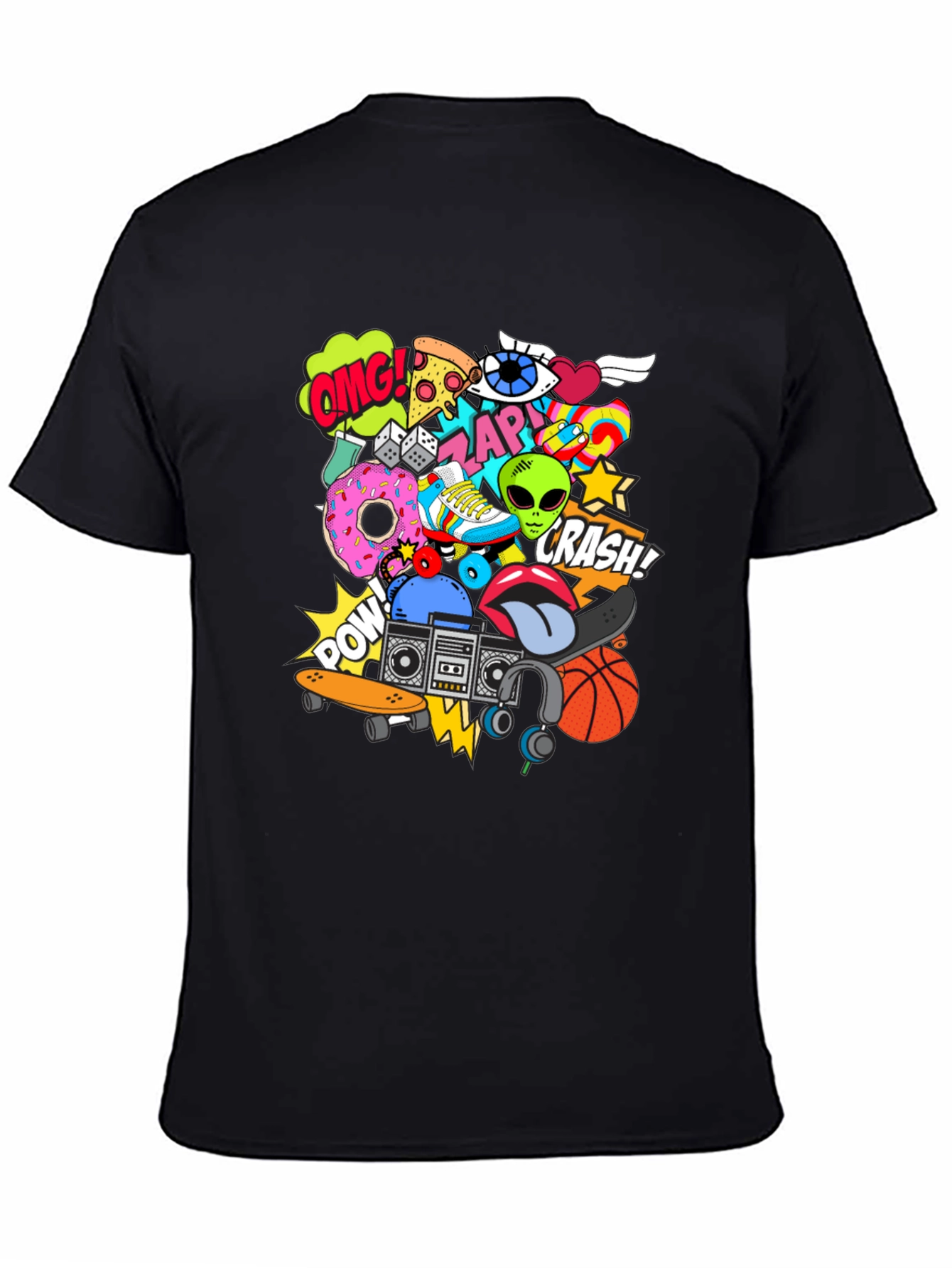 Funky Graphic Tee: Streetwear Style
