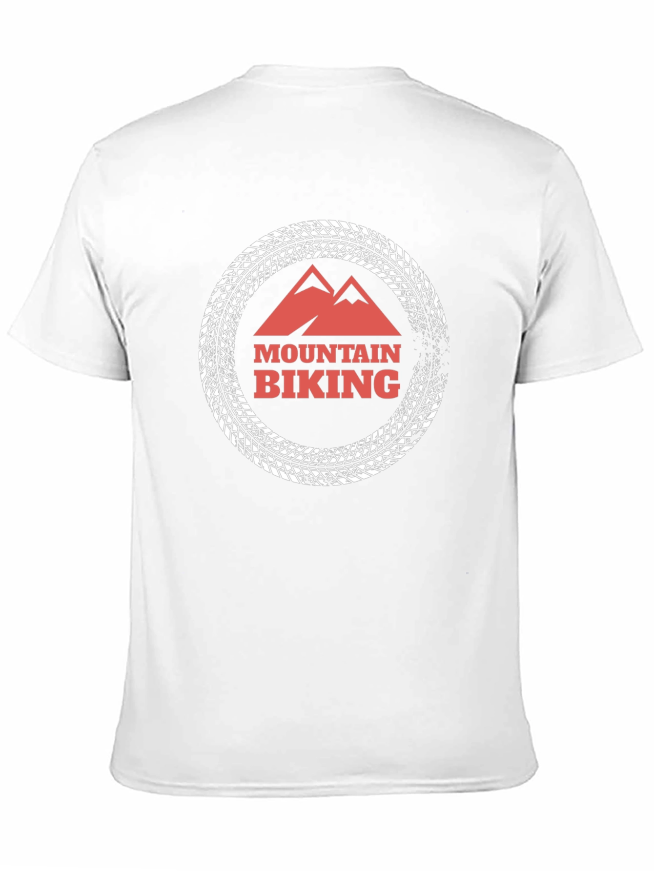 Mountain Biking Graphic Tee - Black