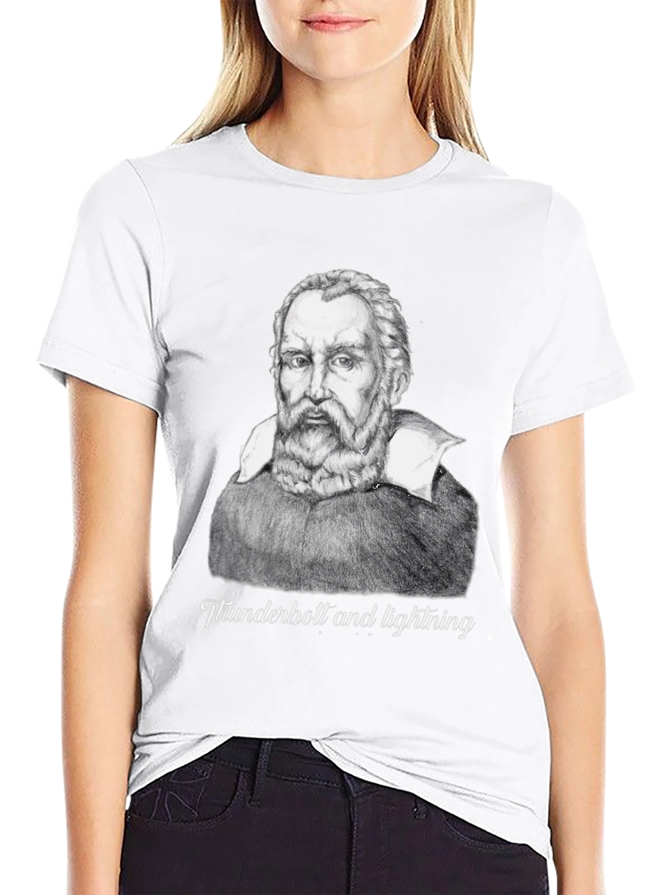 Galileo Thunderbolt and Lightning Graphic T-Shirt