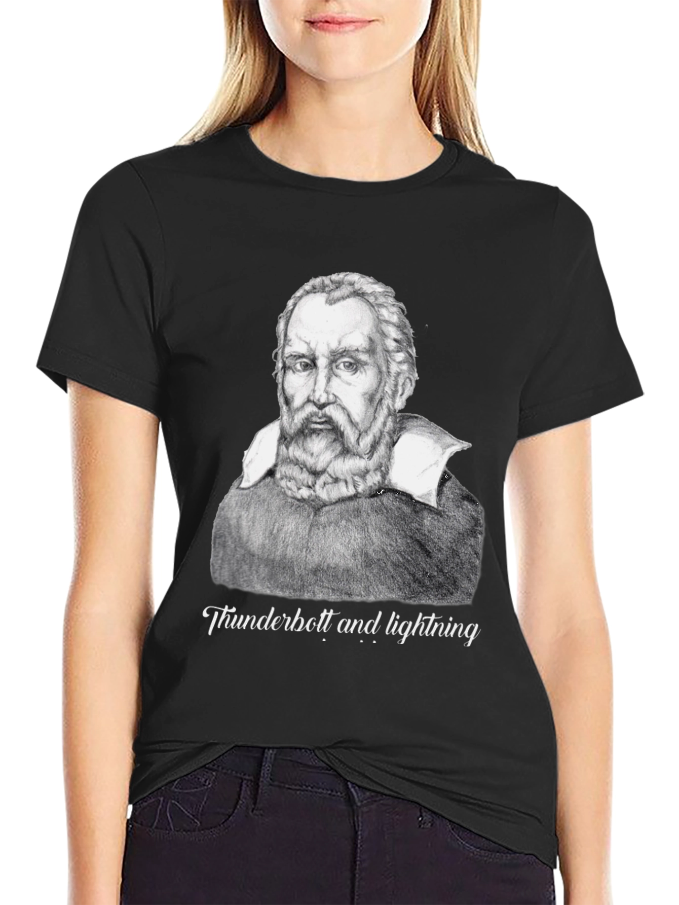 Galileo Thunderbolt and Lightning Graphic T-Shirt
