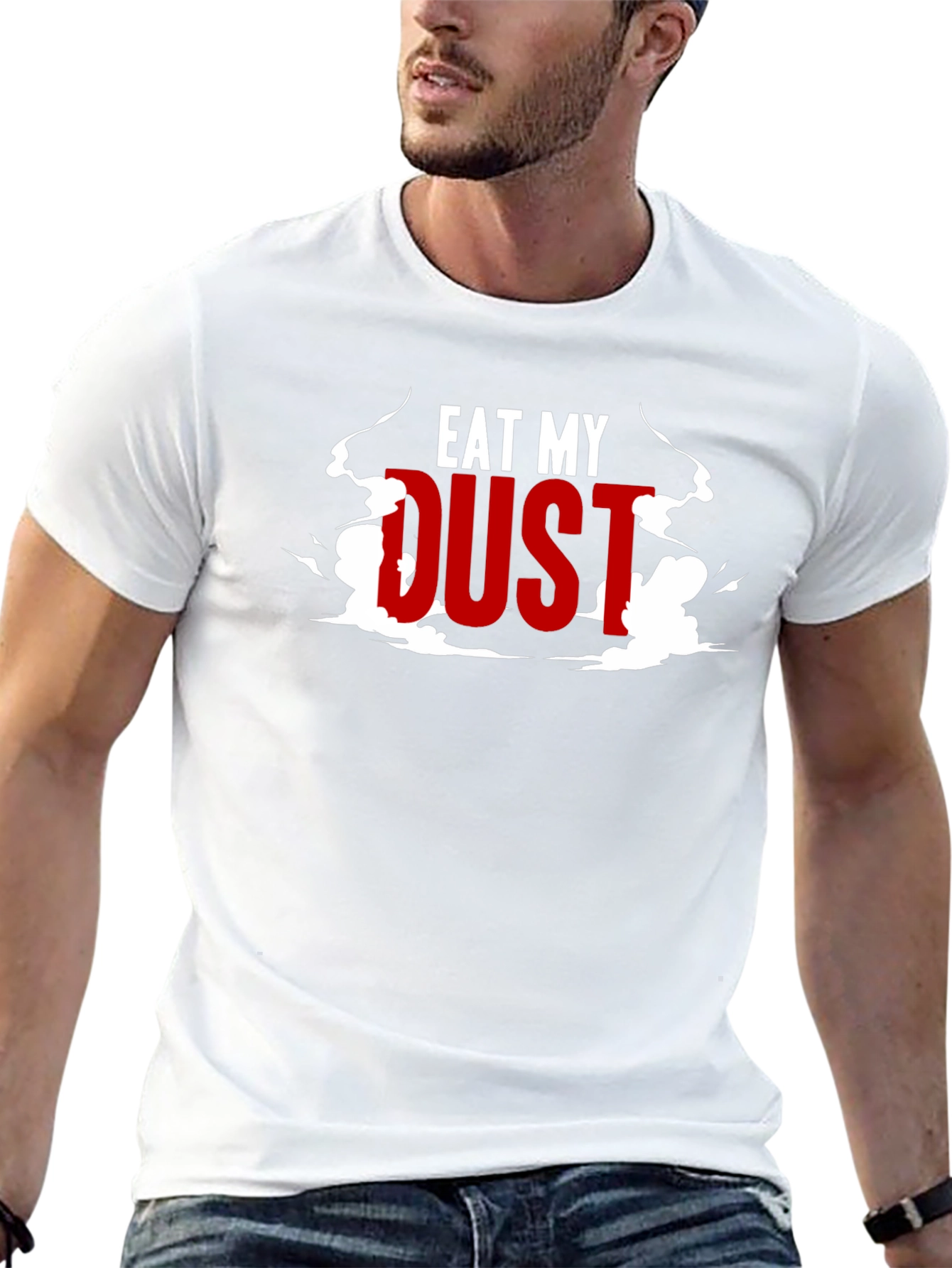 Eat My Dust Graphic Tee - Black T-Shirt