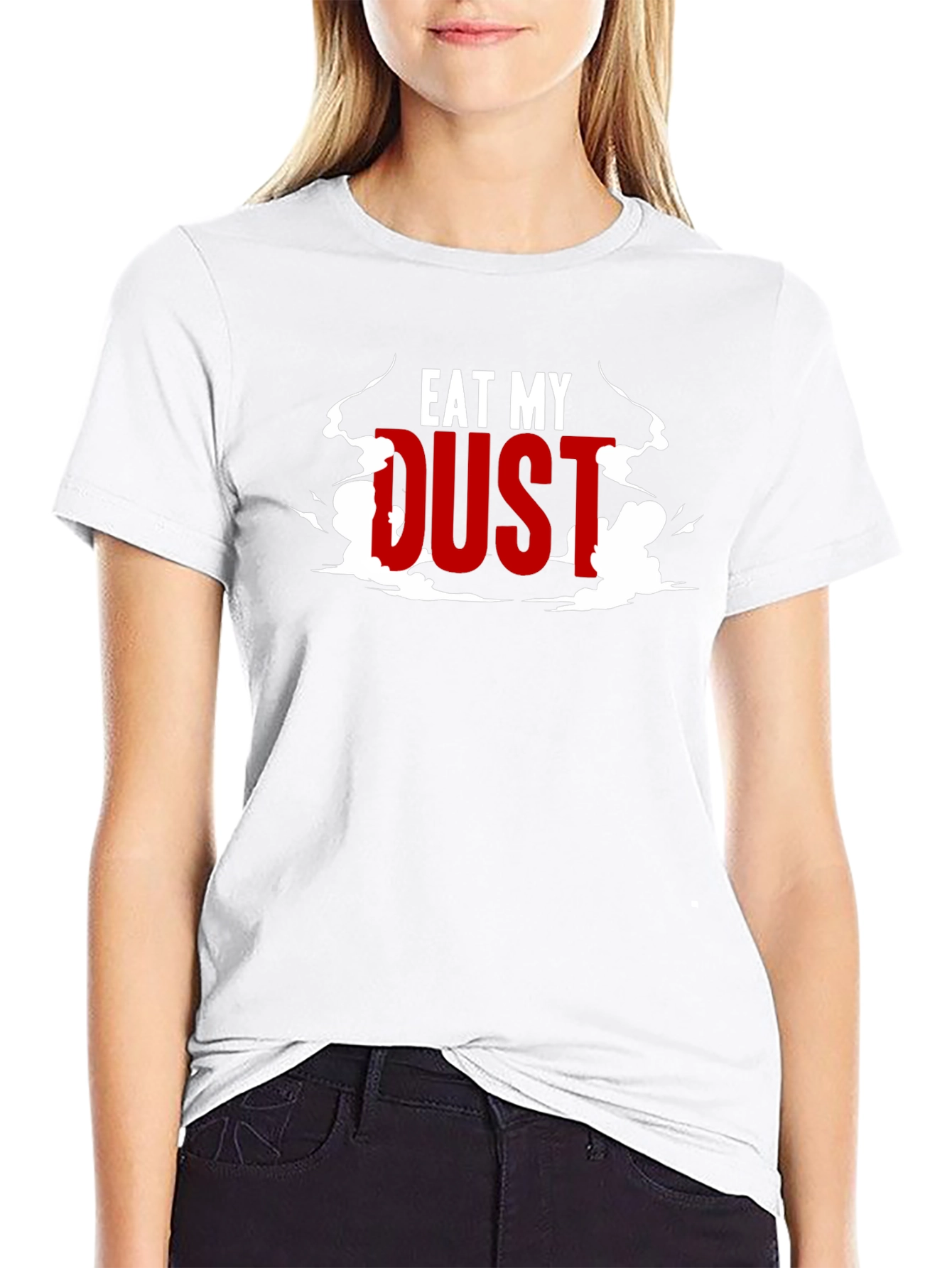 Eat My Dust Graphic Tee - Black T-Shirt