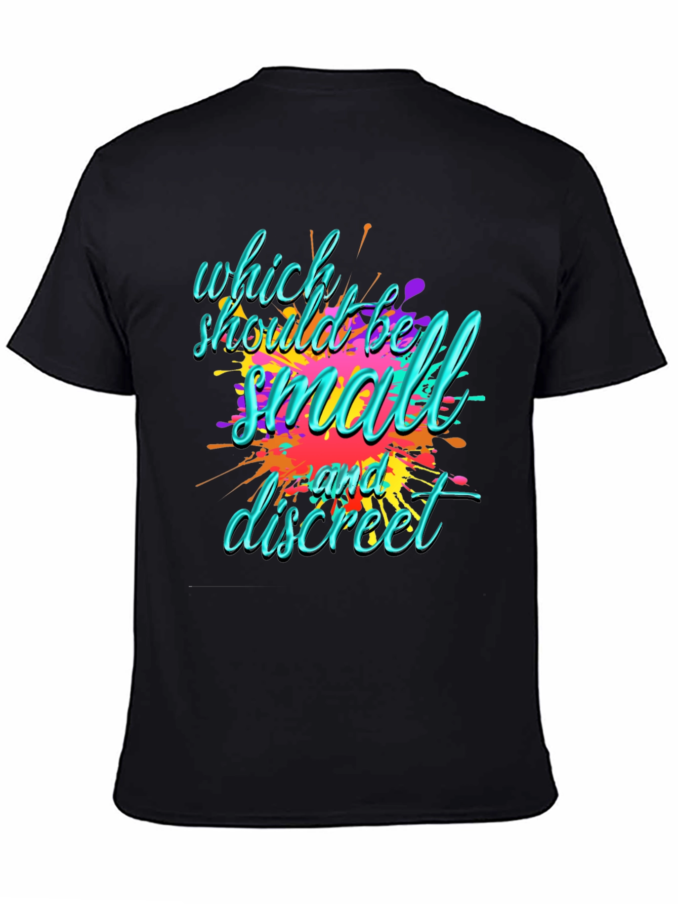Small & Discreet Graphic Tee