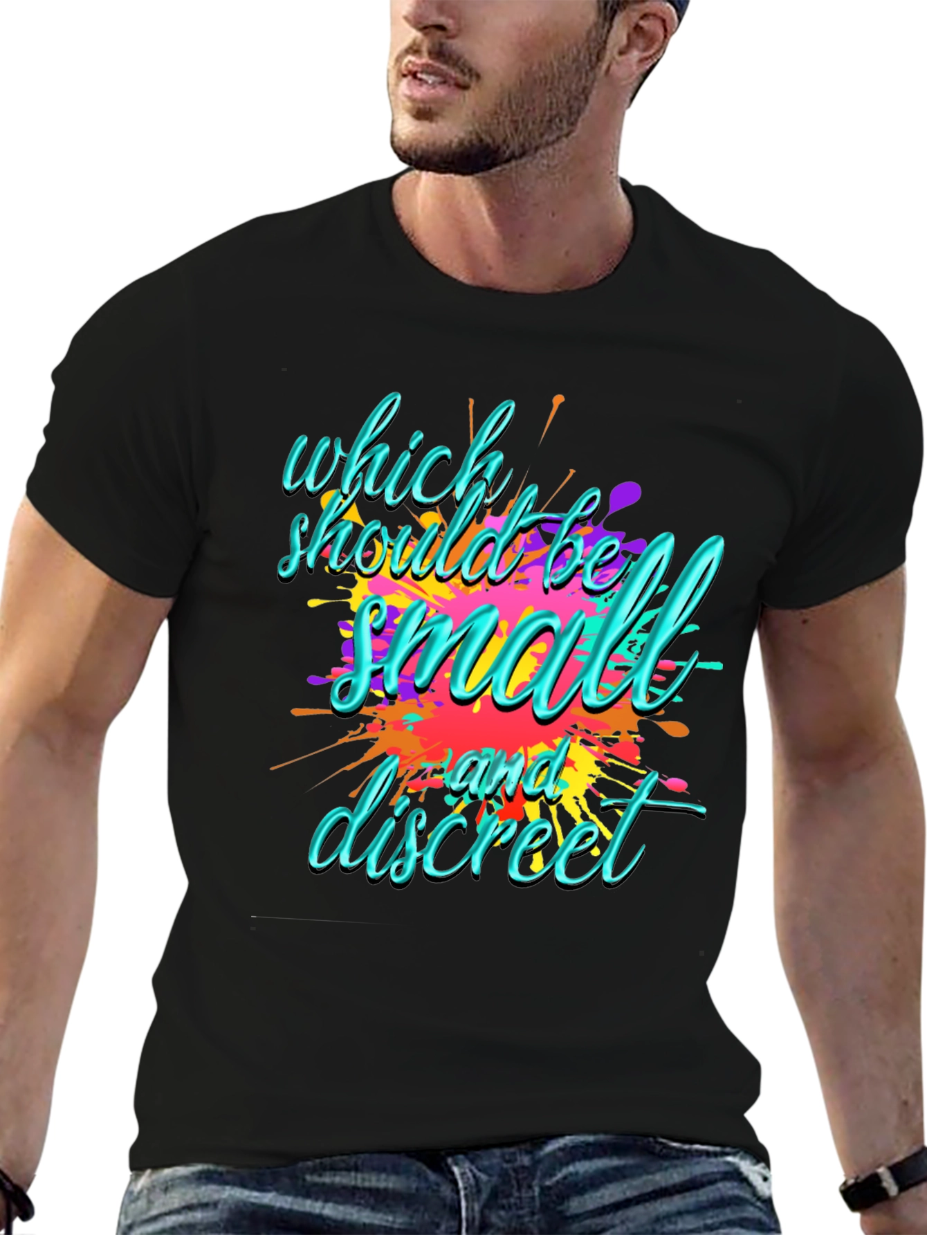 Small & Discreet Graphic Tee