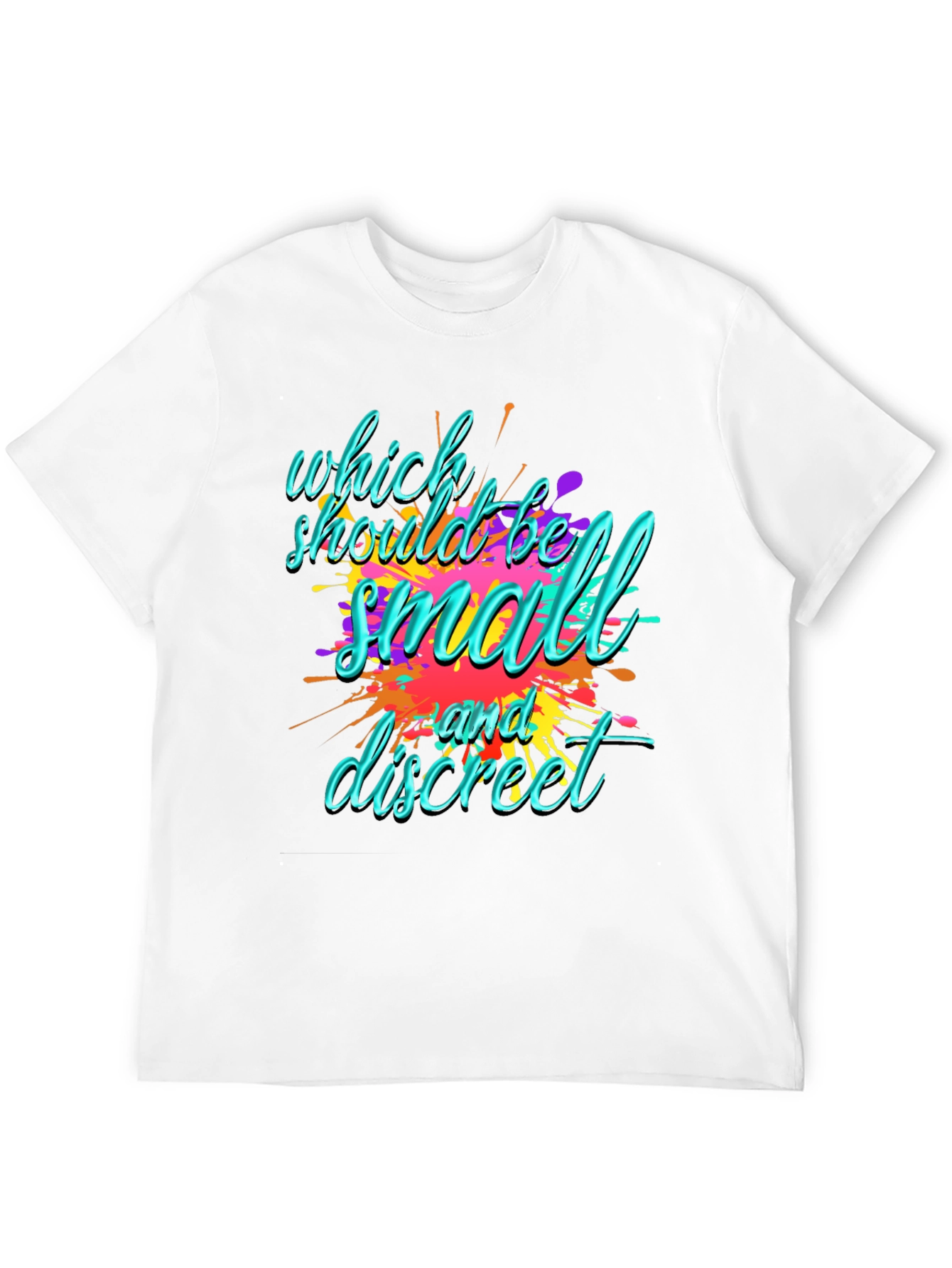 Small & Discreet Graphic Tee