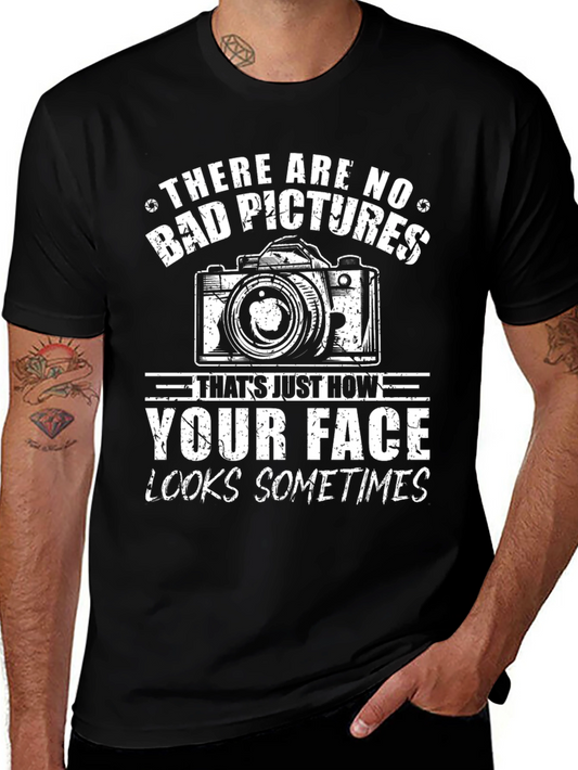 Funny Photography T-Shirt - No Bad Pictures