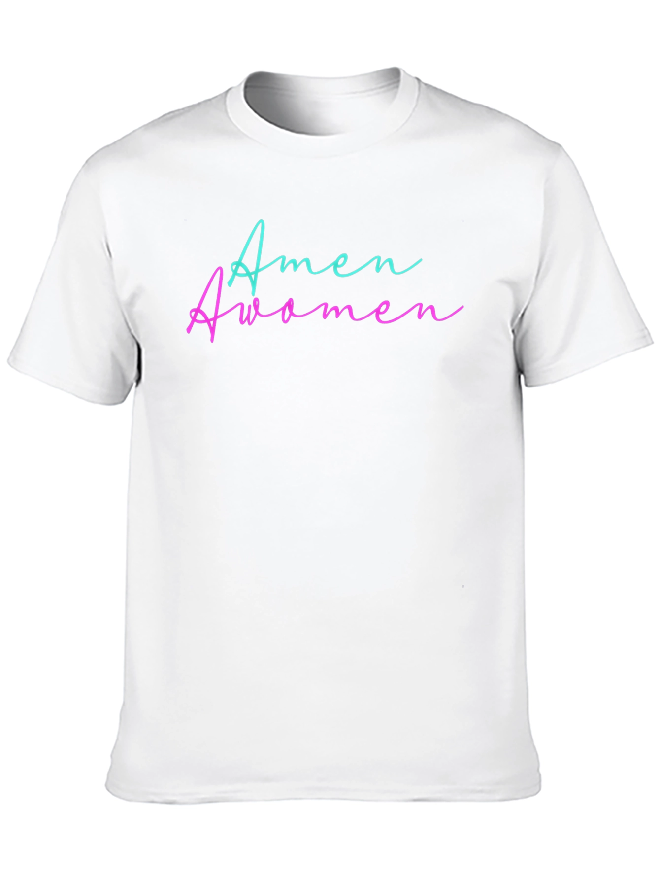 Amen Awomen Graphic Tee - Black
