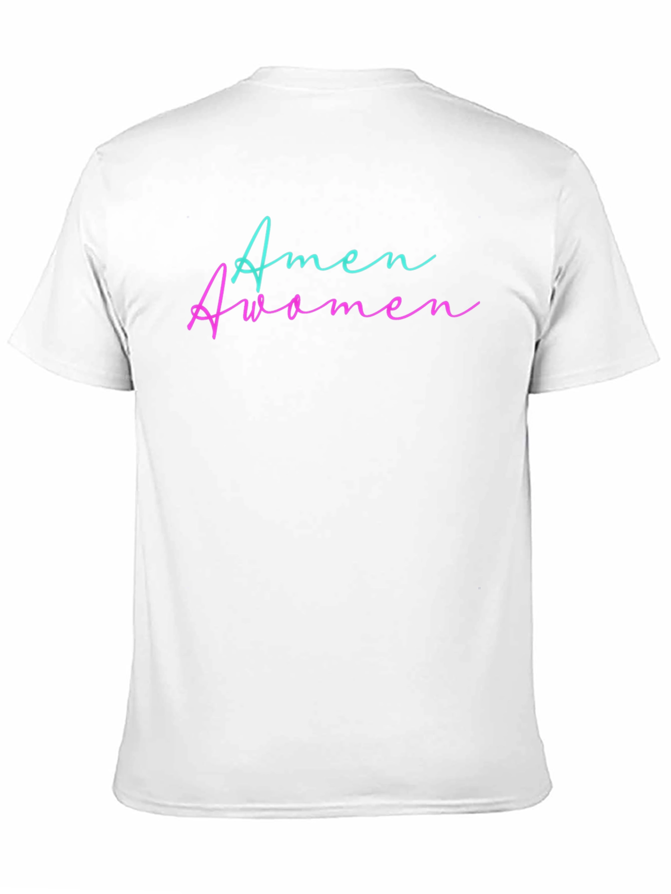 Amen Awomen Graphic Tee - Black