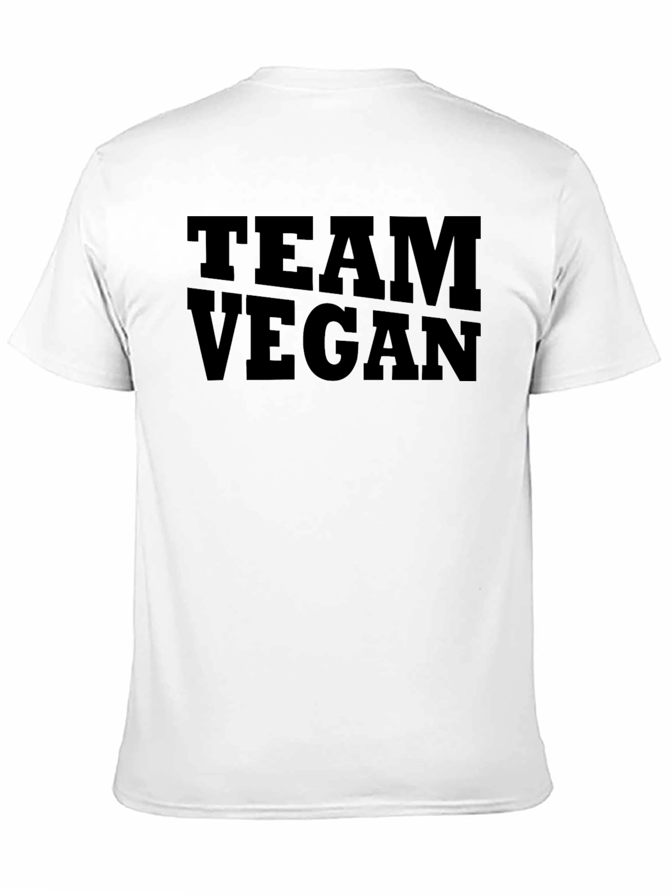 Team Vegan Graphic T-Shirt - Unisex Black Tee