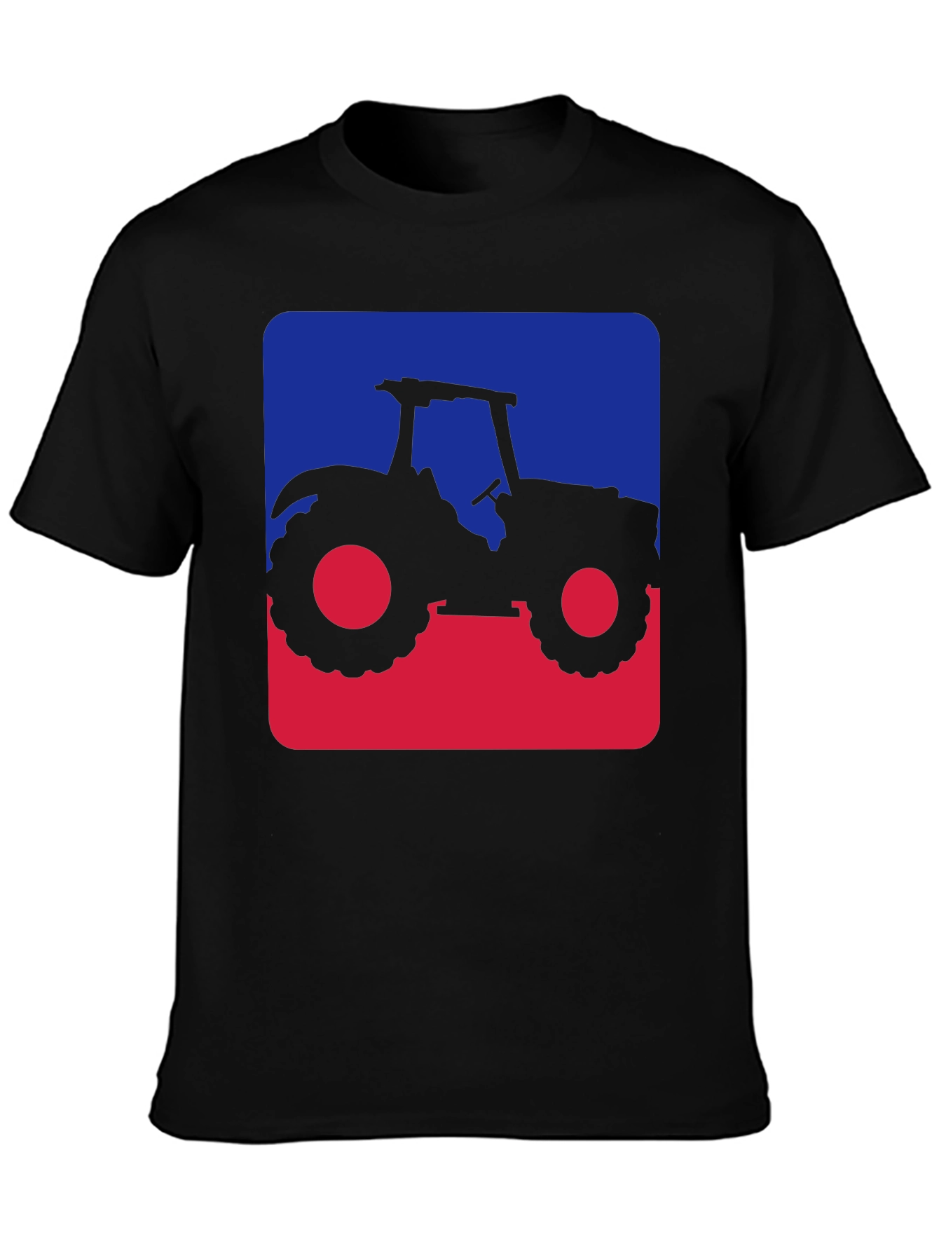 Tractor Silhouette Graphic Tee - Farm Life Style