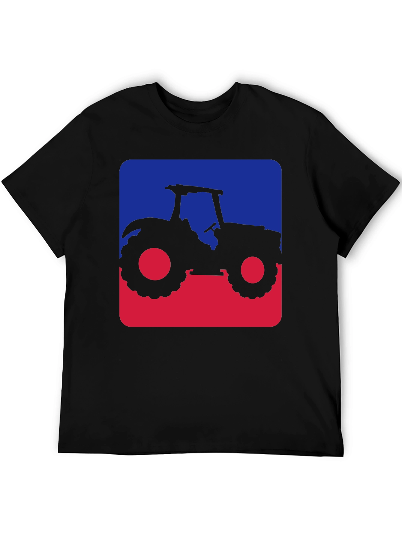 Tractor Silhouette Graphic Tee - Farm Life Style
