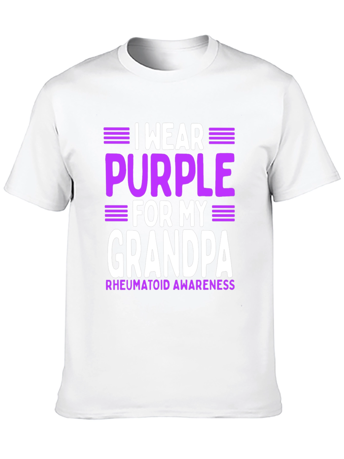 Purple Rheumatoid Awareness T-Shirt