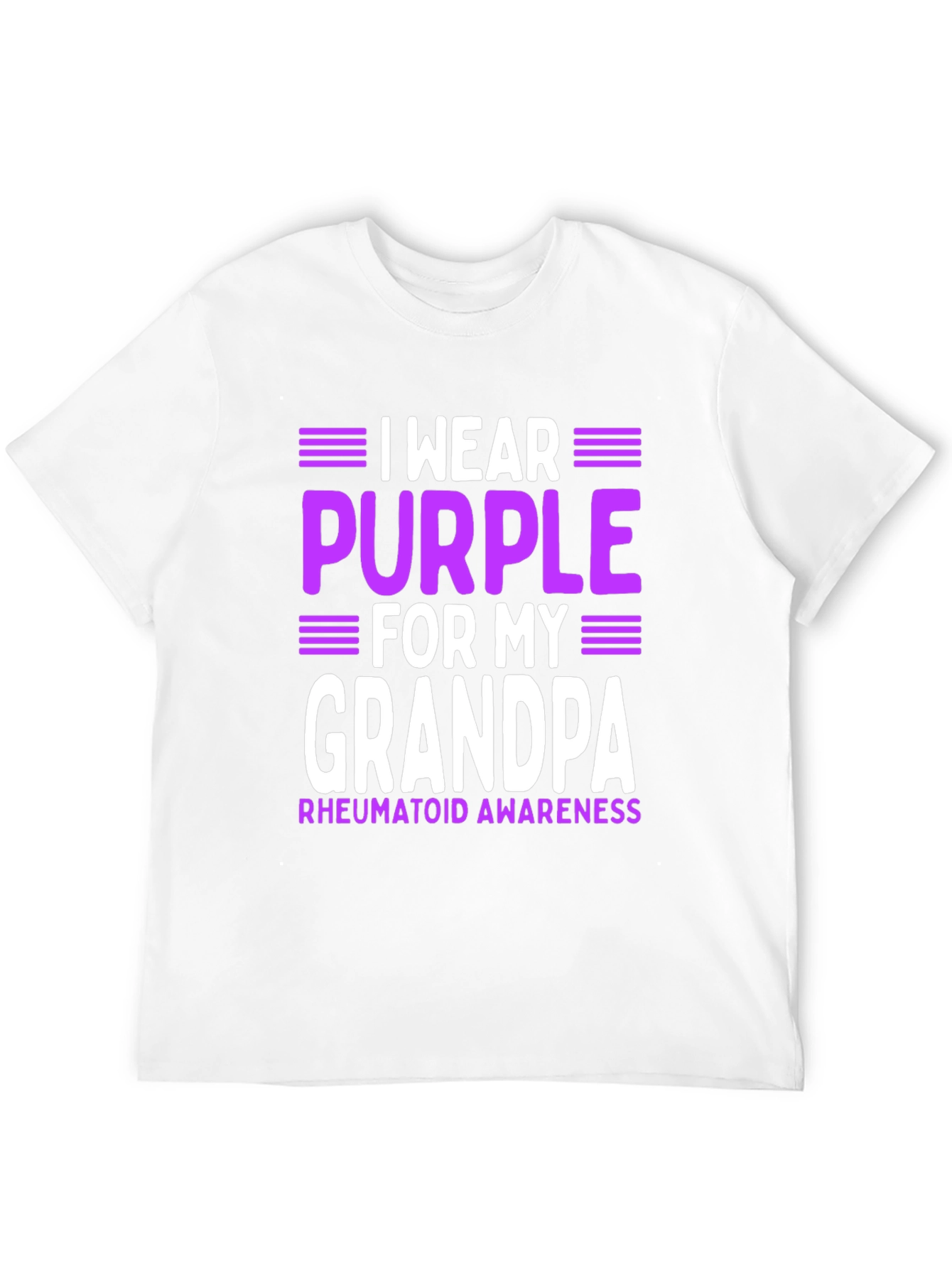 Purple Rheumatoid Awareness T-Shirt