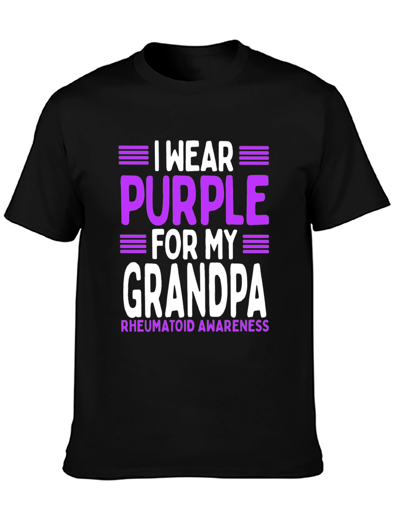 Purple Rheumatoid Awareness T-Shirt