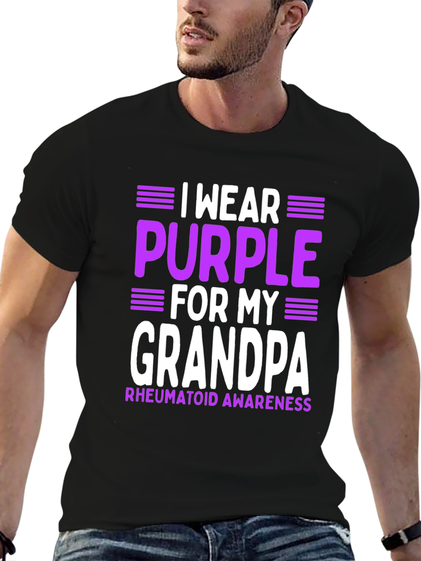 Purple Rheumatoid Awareness T-Shirt