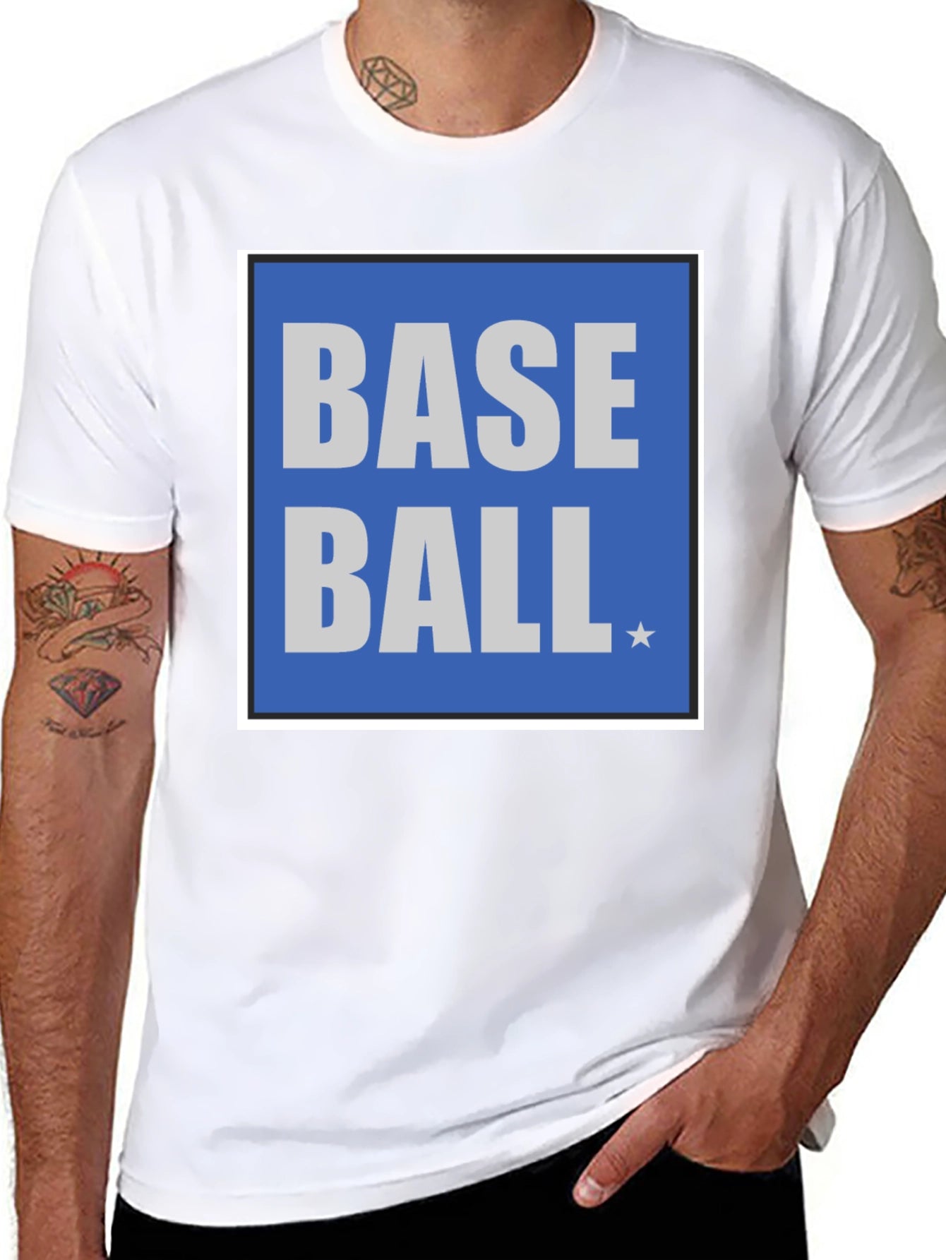 Baseball Graphic Tee - Classic Sports T-Shirt