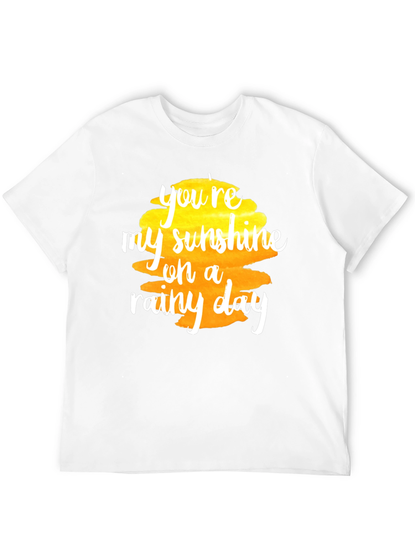 Sunshine on a Rainy Day Black T-Shirt