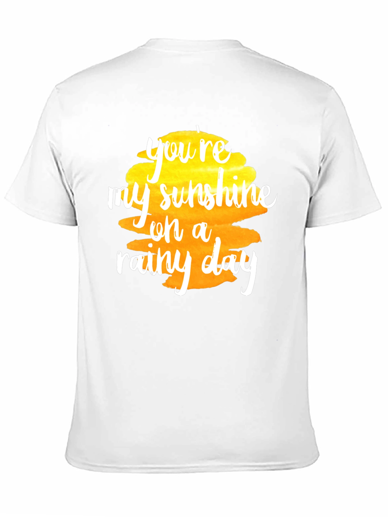 Sunshine on a Rainy Day Black T-Shirt