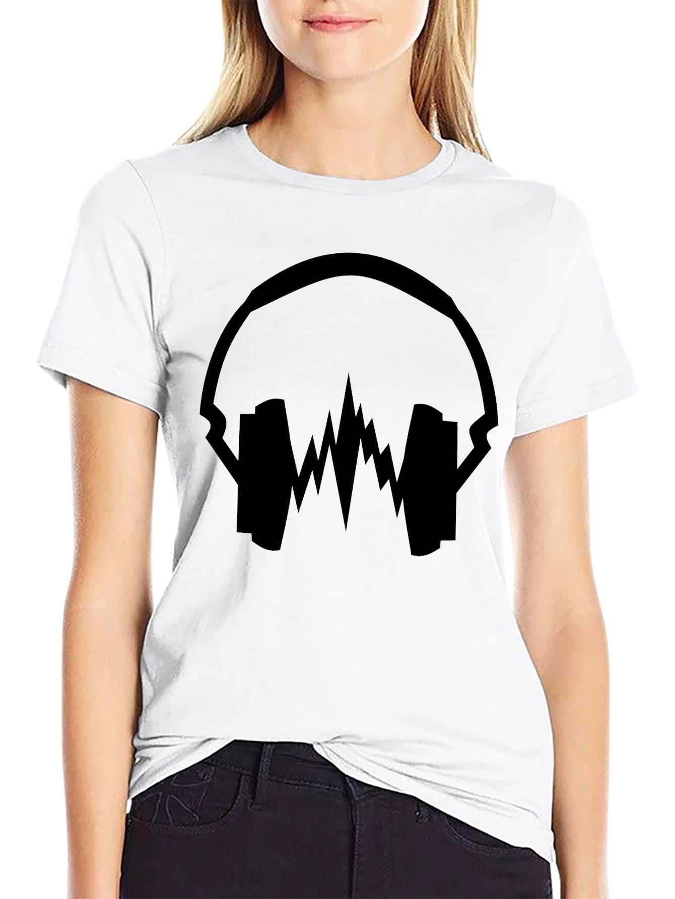 Headphone Equalizer Graphic T-Shirt