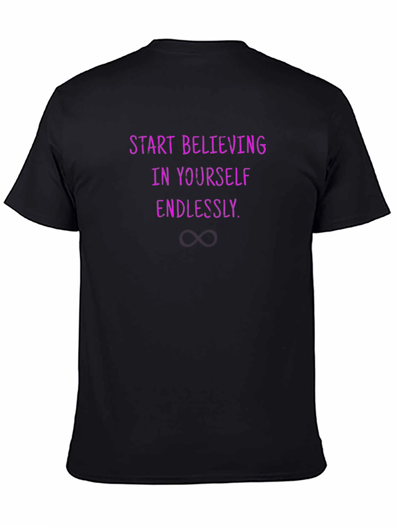 Believe in Yourself T-Shirt - Black Tee