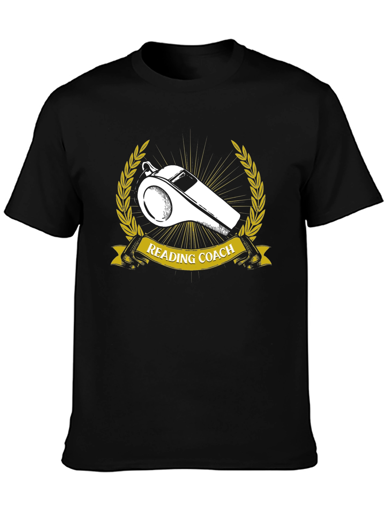 Reading Coach Whistle T-Shirt