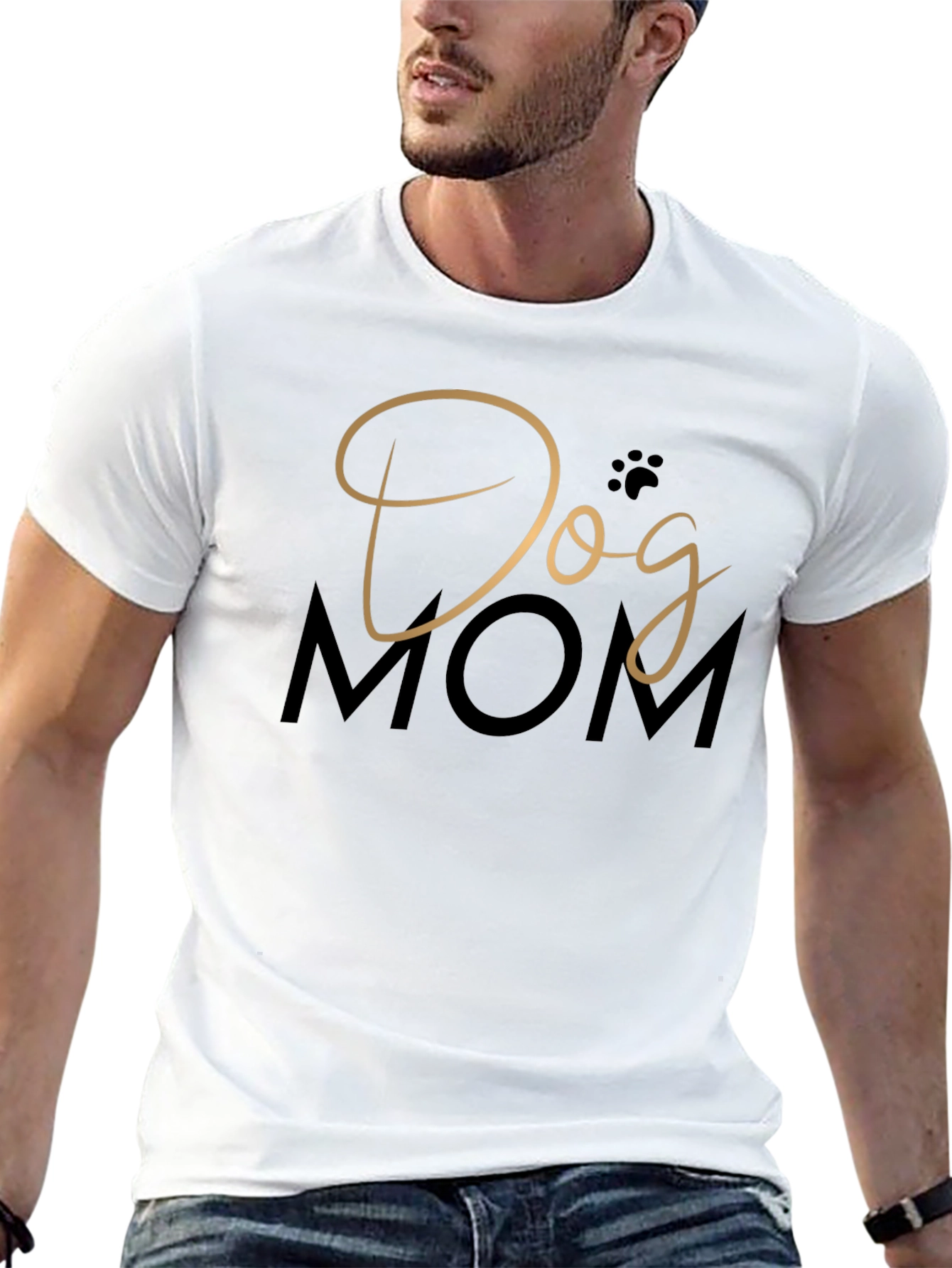 Dog Mom Tee - Stylish Pet Lovers T-Shirt