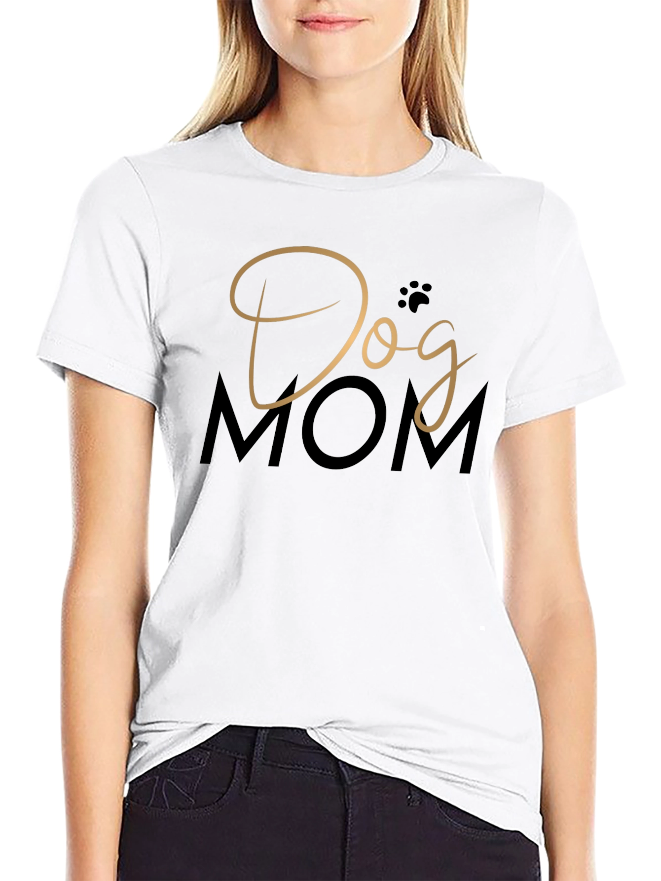 Dog Mom Tee - Stylish Pet Lovers T-Shirt