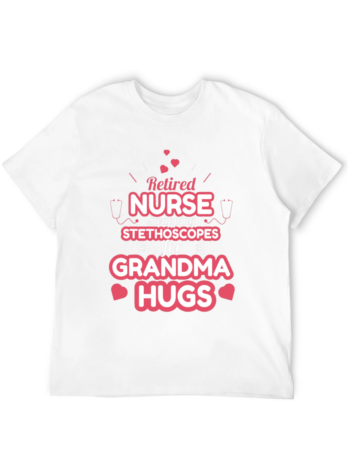 Retired Nurse Grandma Hugs T-Shirt