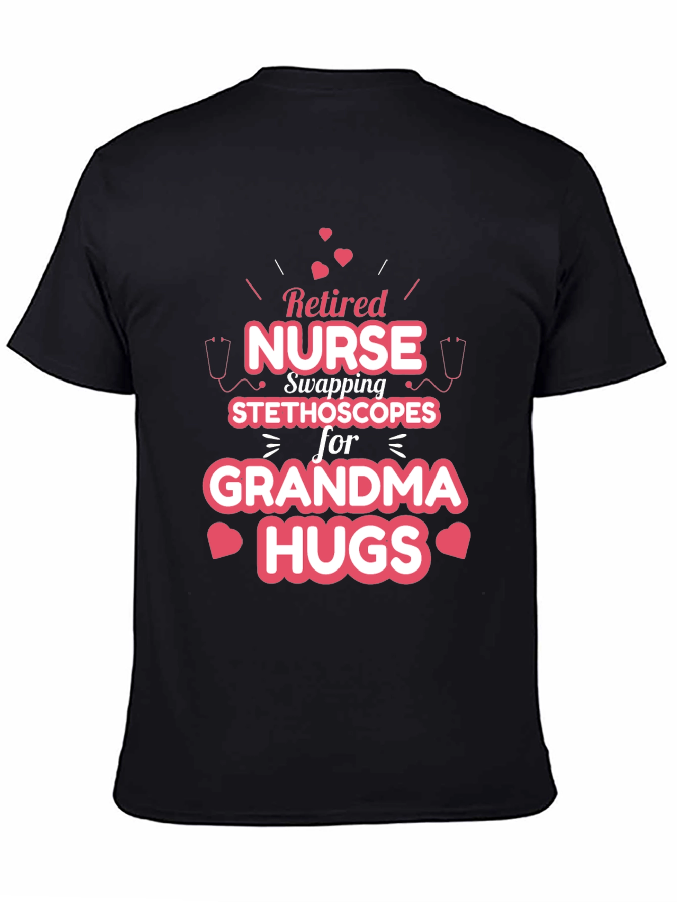 Retired Nurse Grandma Hugs T-Shirt