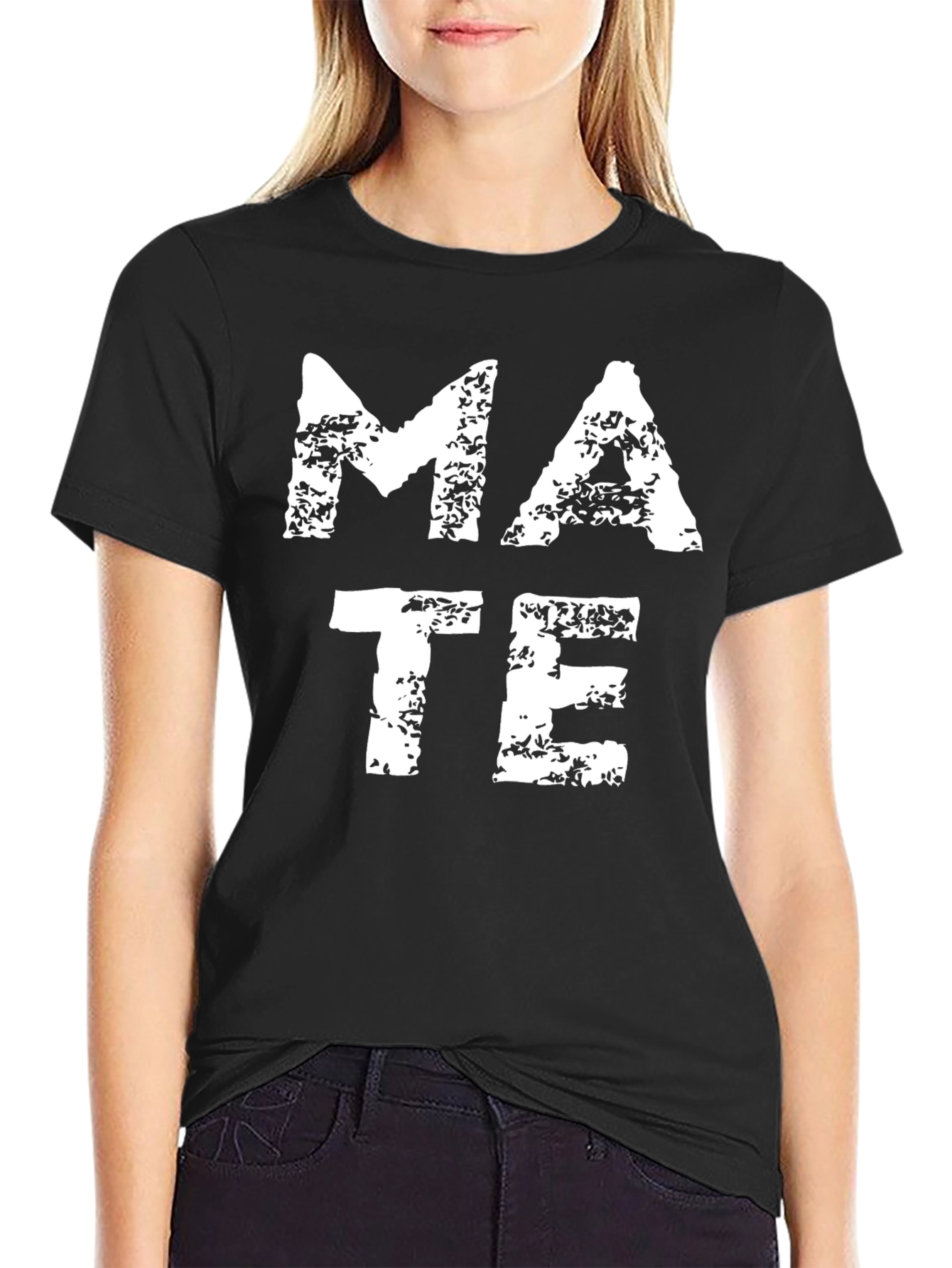 MATE Graphic Tee - Soft Cotton Crew Neck