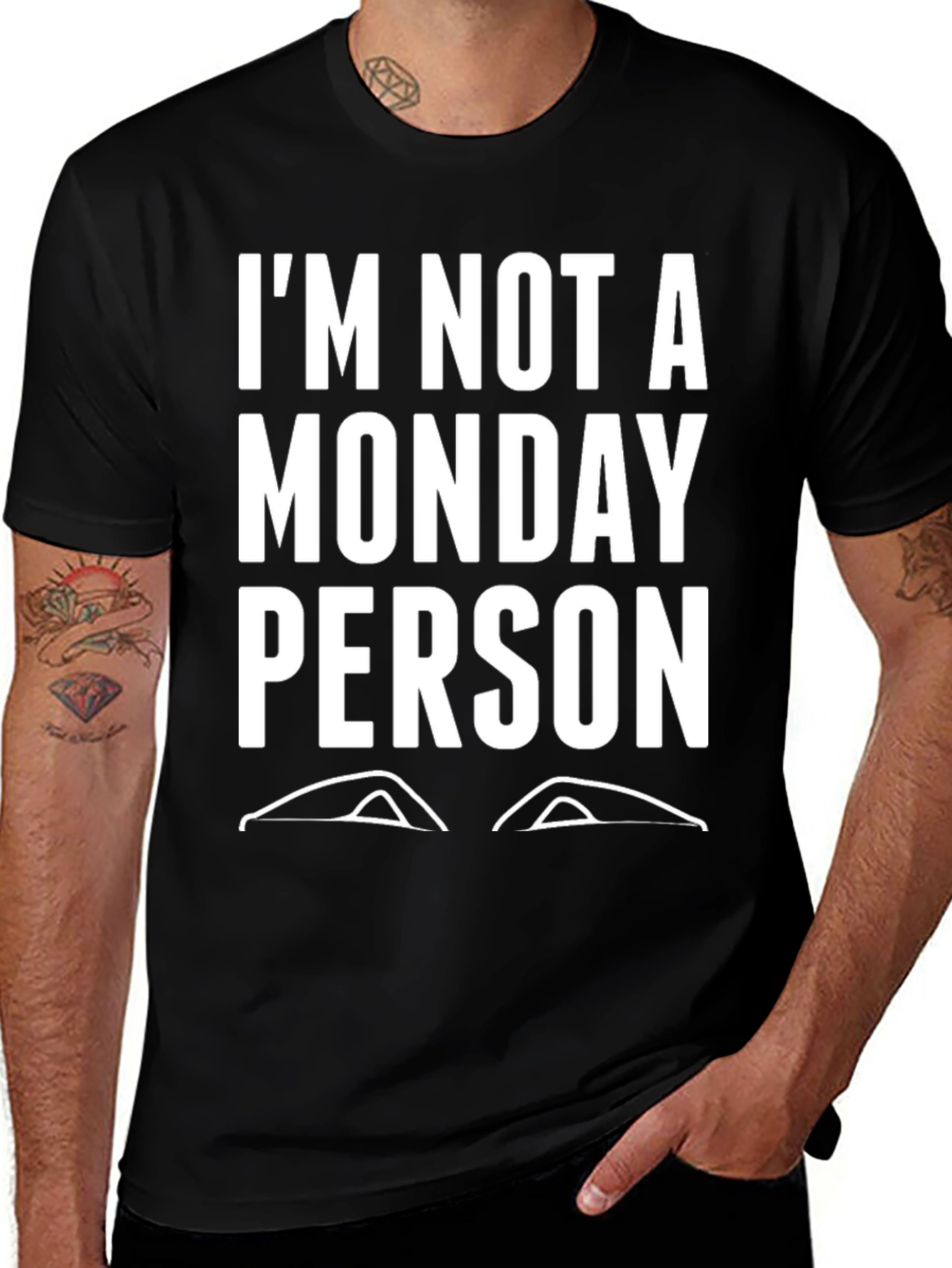 Im Not A Monday Person Graphic Tee